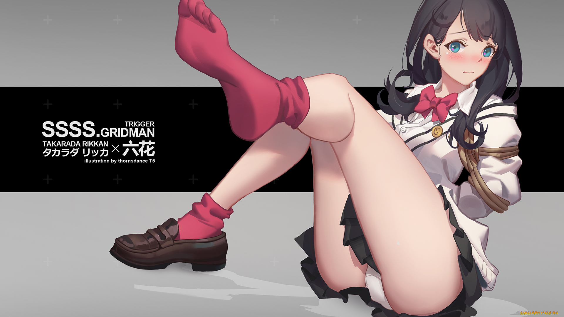 аниме, ssss, gridman, takarada, rikka
