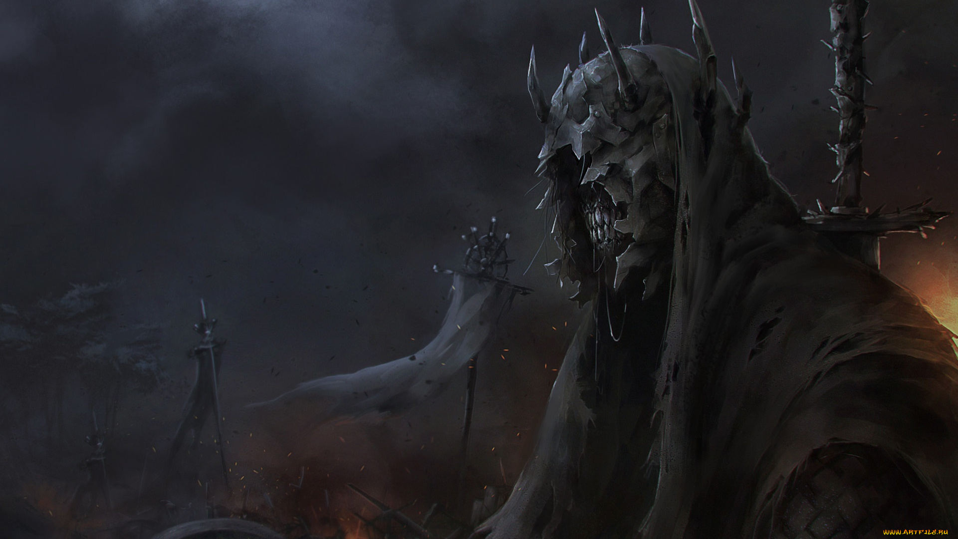 фэнтези, нежить, warrior