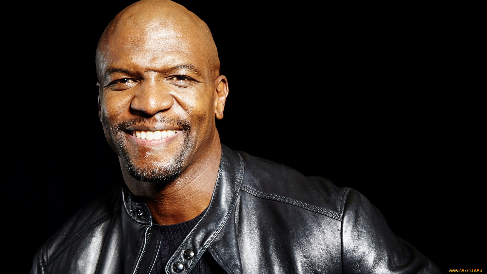 мужчины, terry, crews, улыбка, лицо, актер, terry, crews, негр, куртка