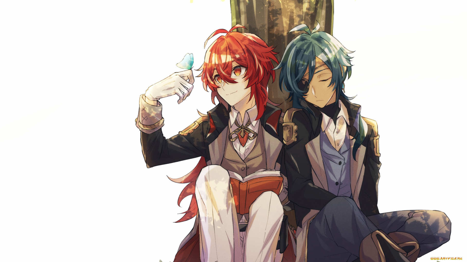 аниме, genshin, impact, genshin, impact