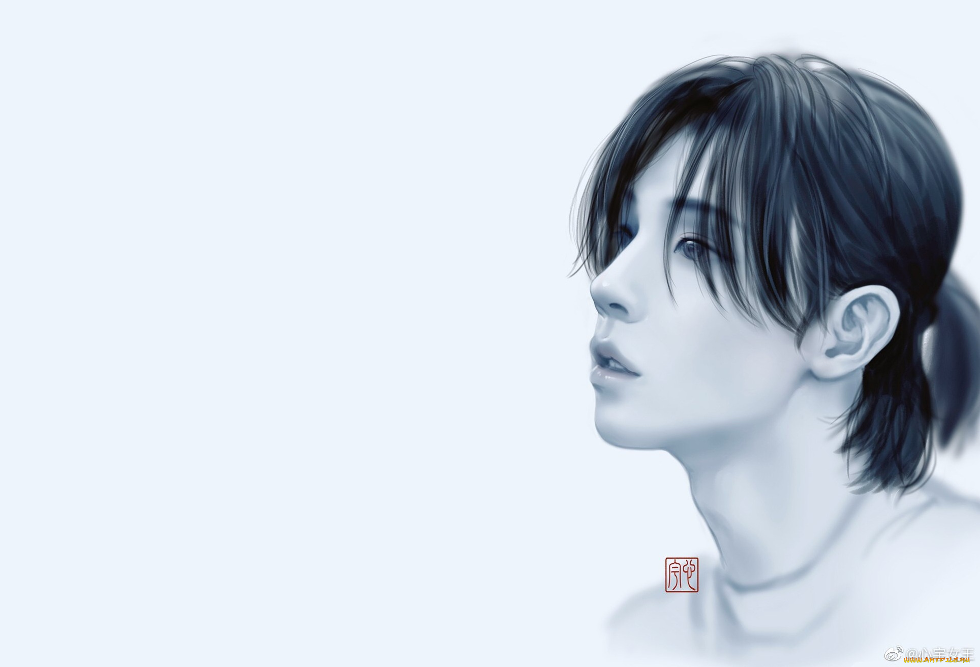 рисованное, люди, сун, цзиян