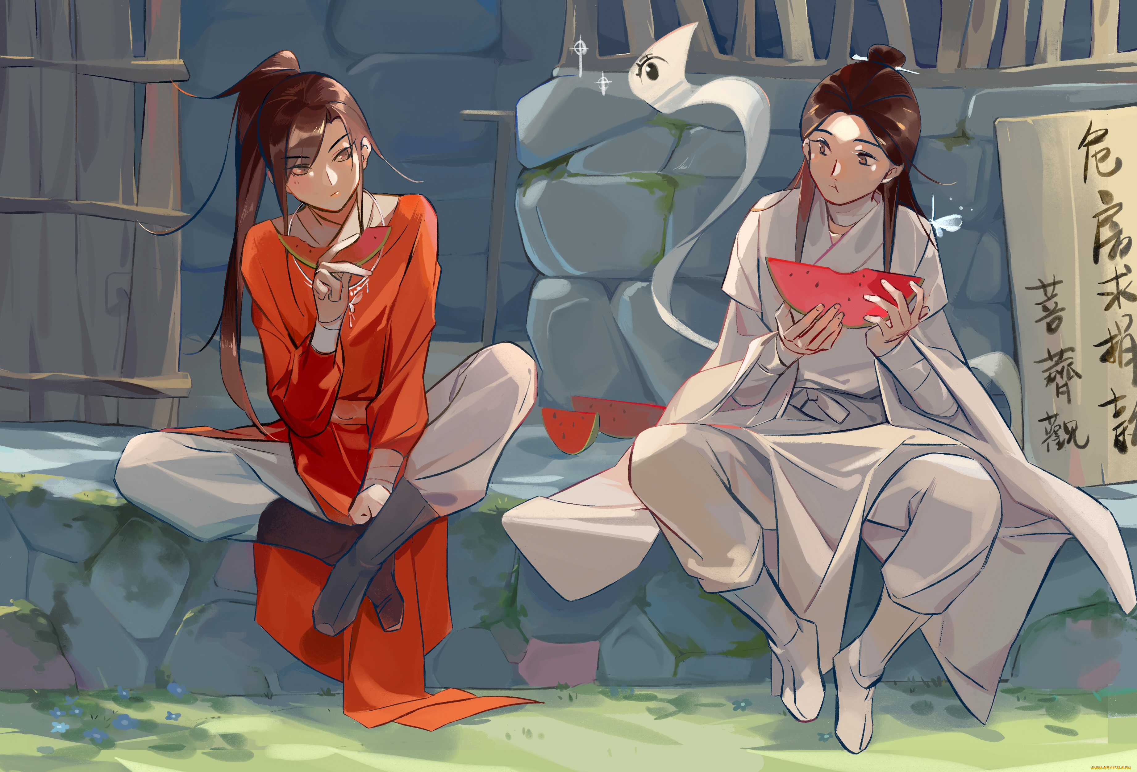 аниме, tian, guan, ci, fu, благословение, небожителей, tian, guan, ci, fu, мосян, тунсю