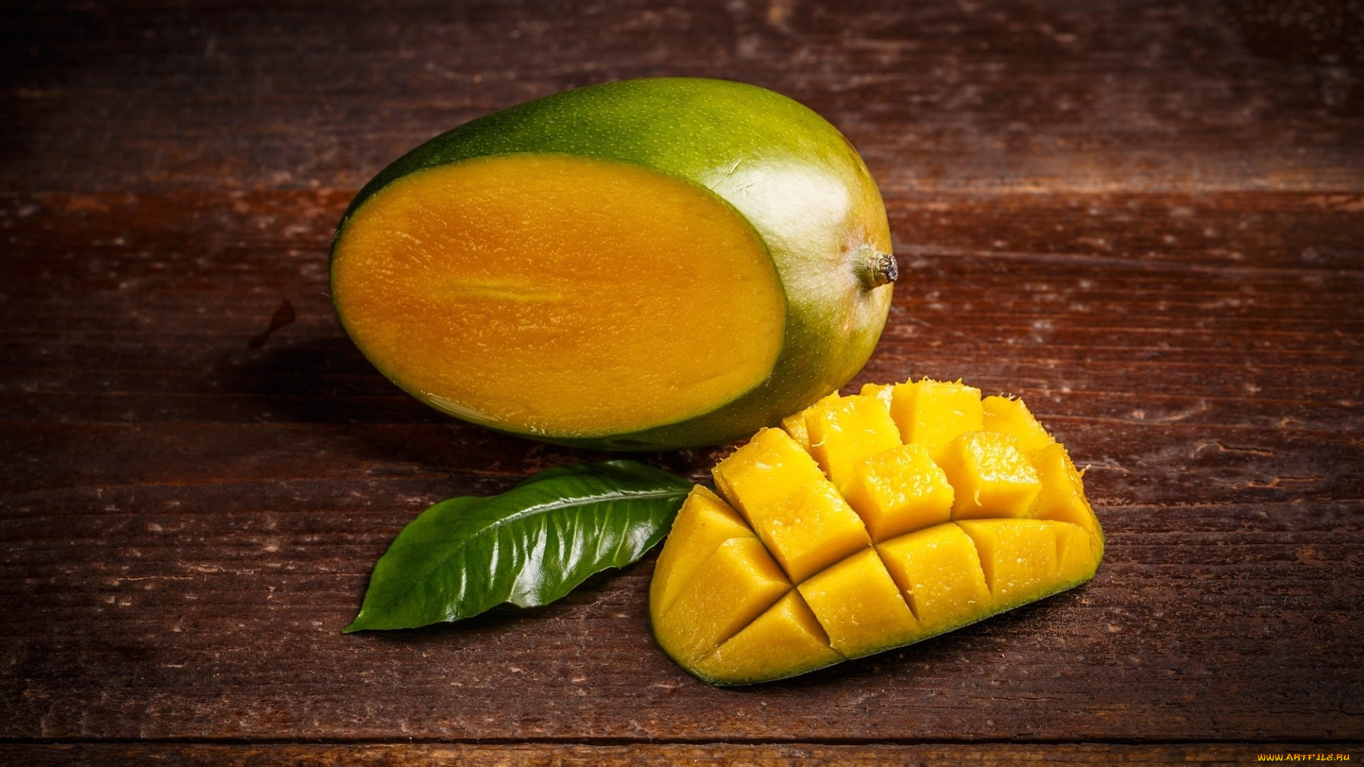 еда, манго, экзотический, фрукт
