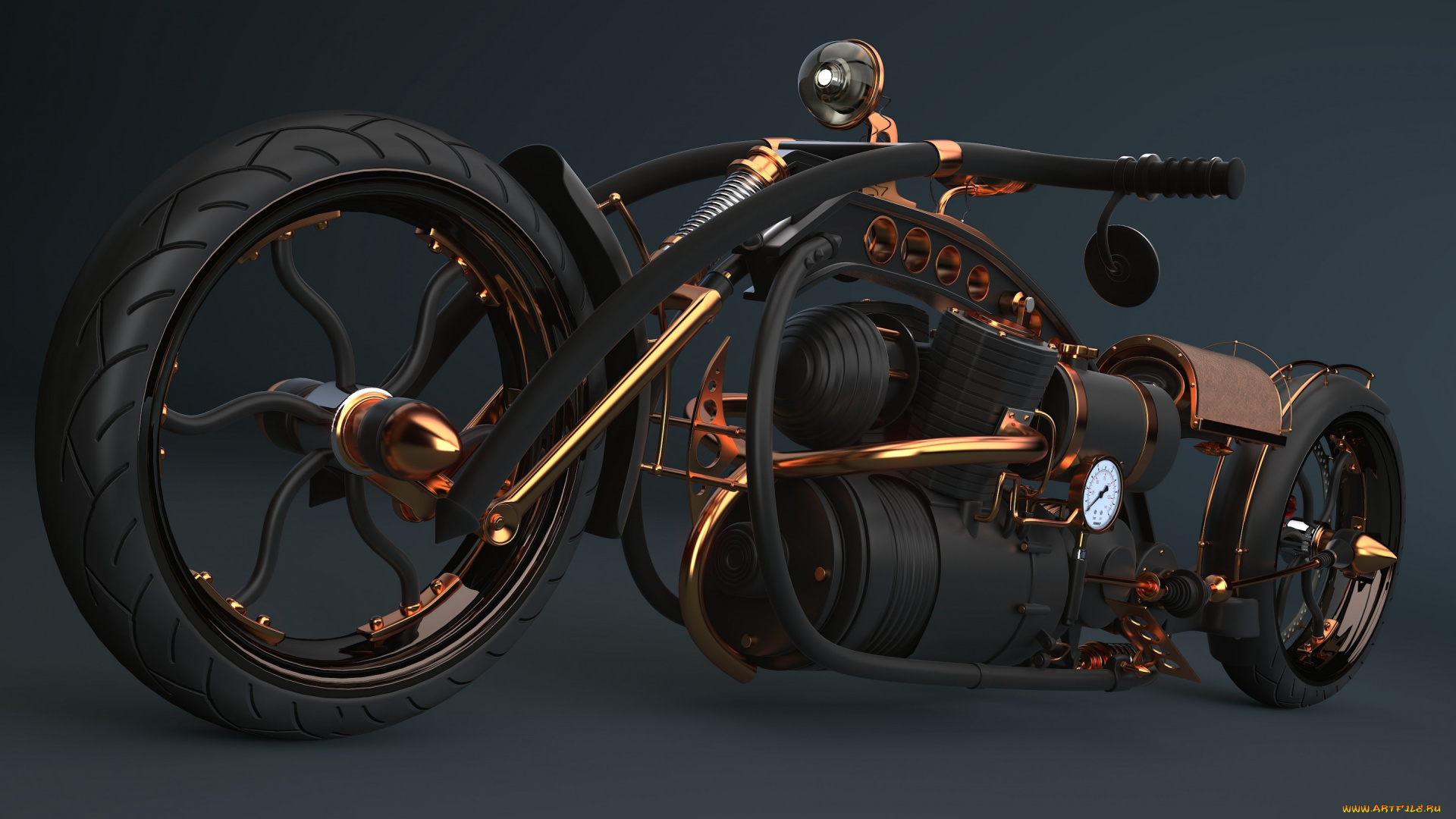 мотоциклы, 3d, кастомизированный, тюнингованый, мотоцикл, крутой, байк, железный, конь, который, даёт, свободу, ветер, в, лицо, и, волосы, по, ветру