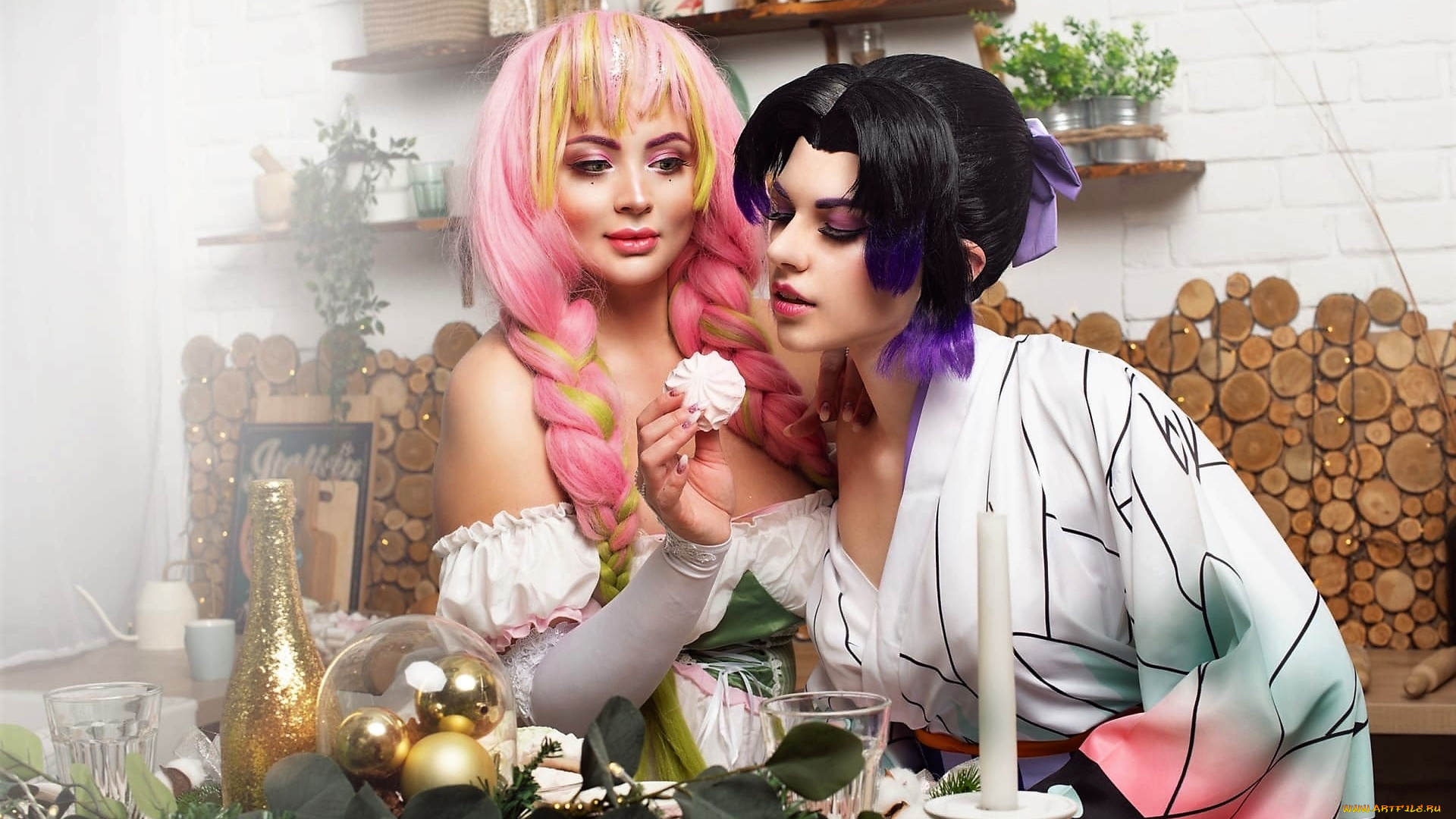 девушки, симонет, секунова, подруги, зефир, украшения, образы, костюмы