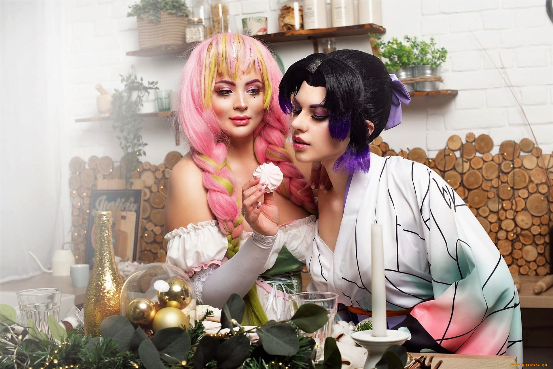 девушки, симонет, секунова, подруги, зефир, украшения, образы, костюмы