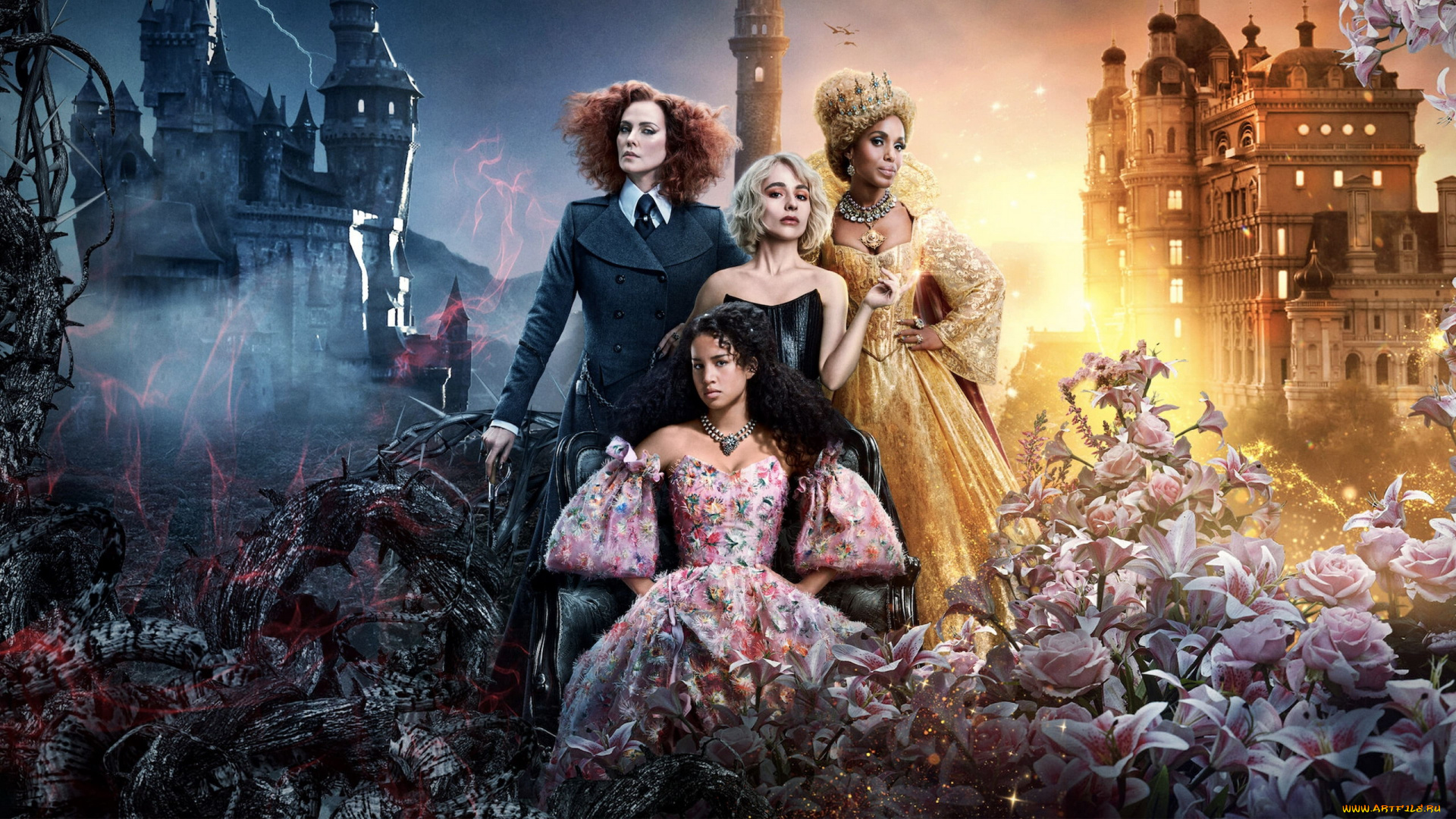 кино, фильмы, the, school, for, good, and, evil, коллаж