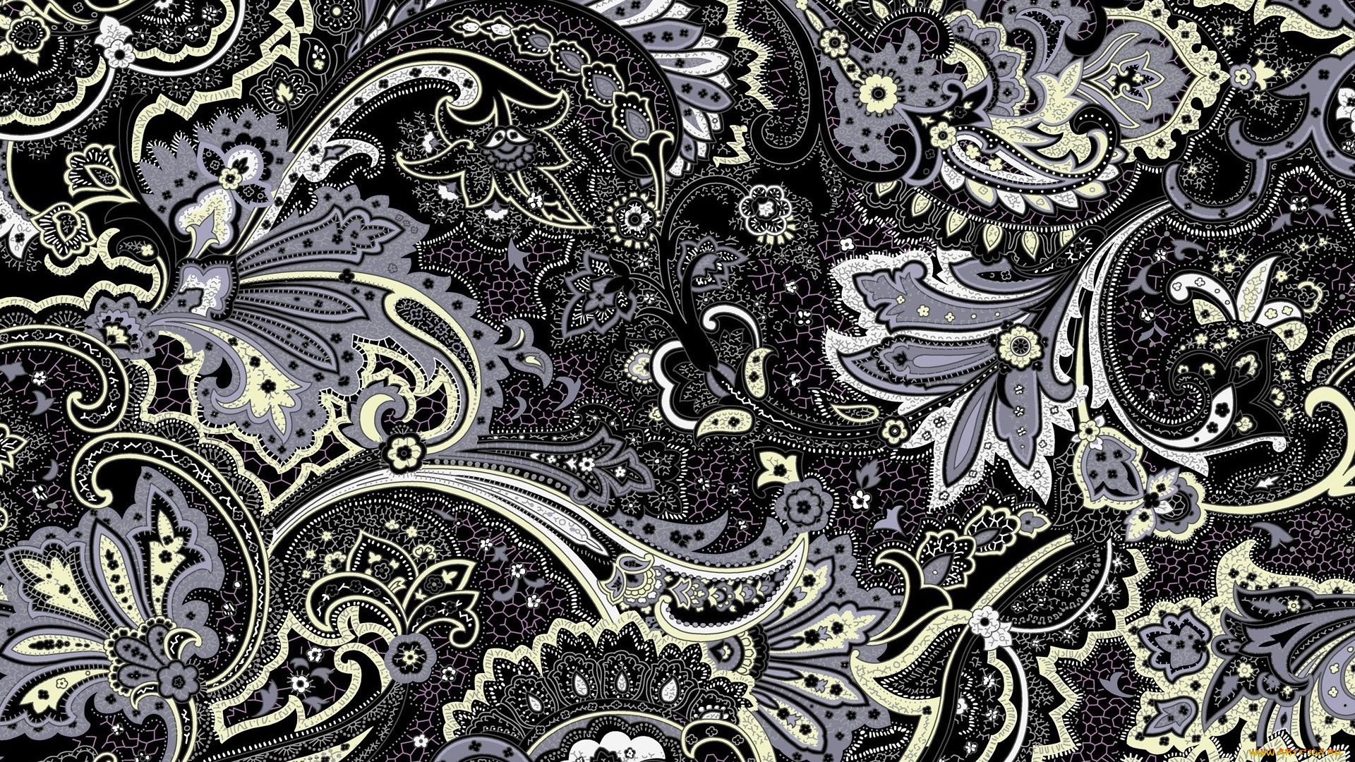 рисованное, абстракция, орнамент, узор