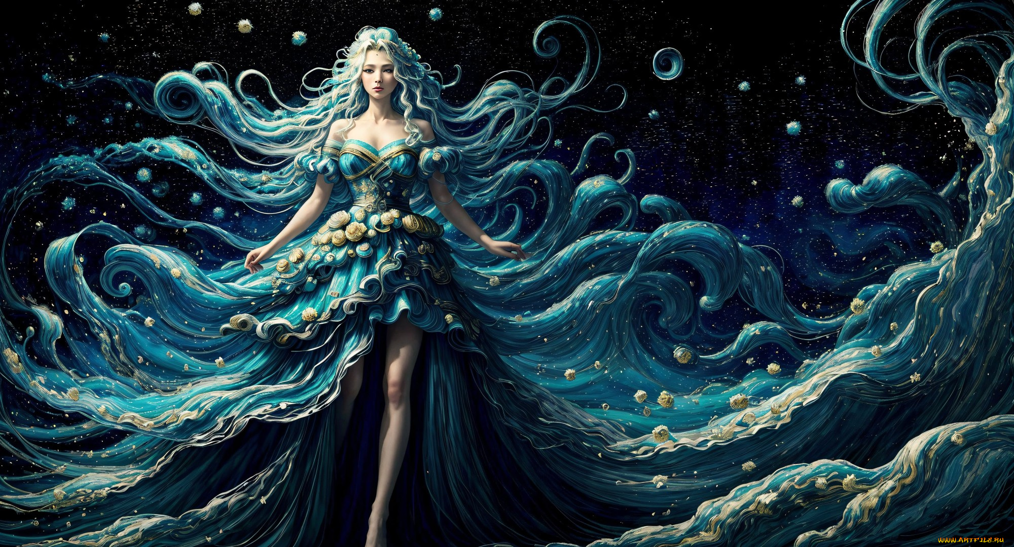 фэнтези, девушки, нейросети, графика, нейроарт, ai, art, нейронные, сети, рисунки, нейро, искусство