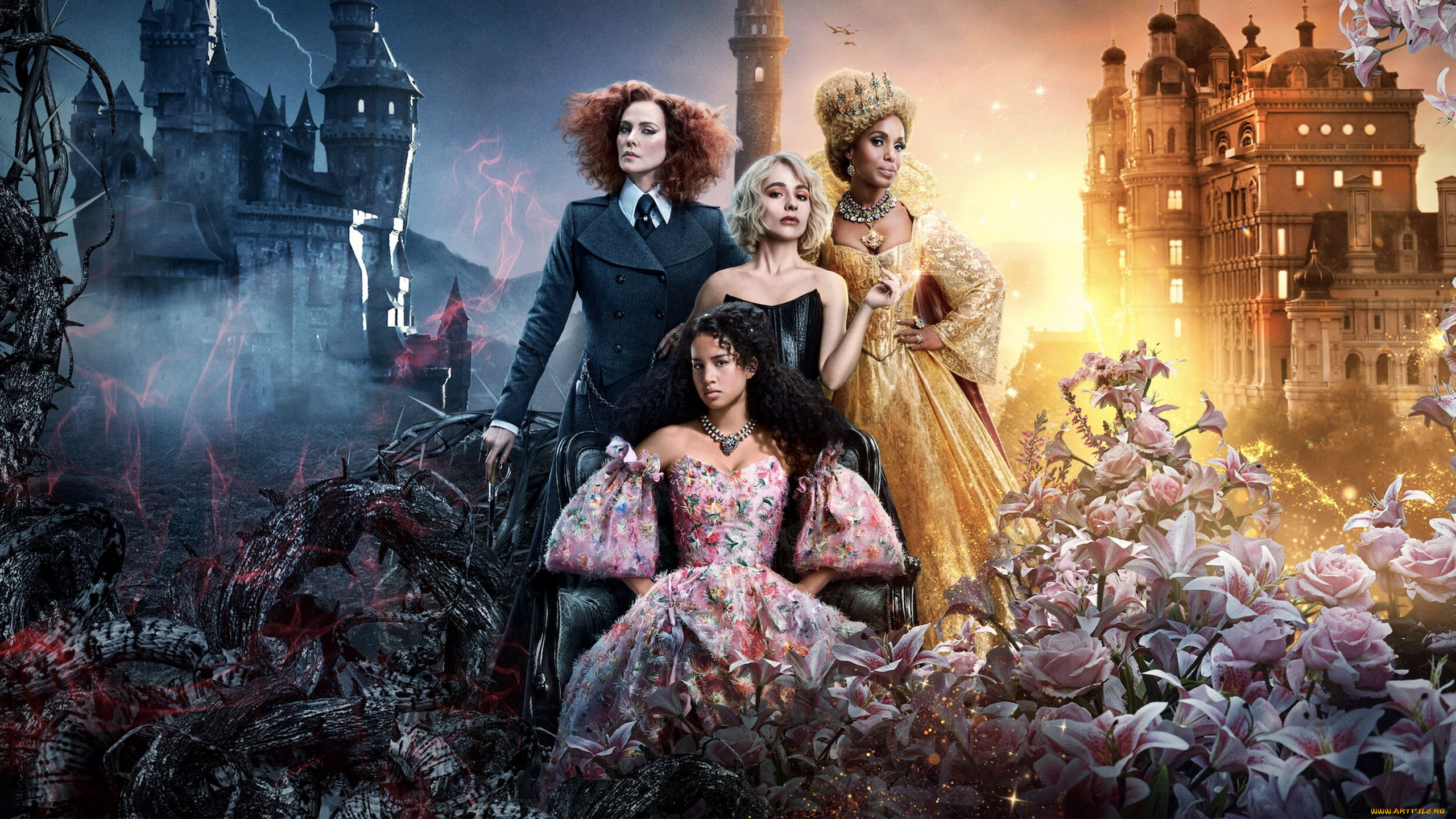 кино, фильмы, the, school, for, good, and, evil, коллаж