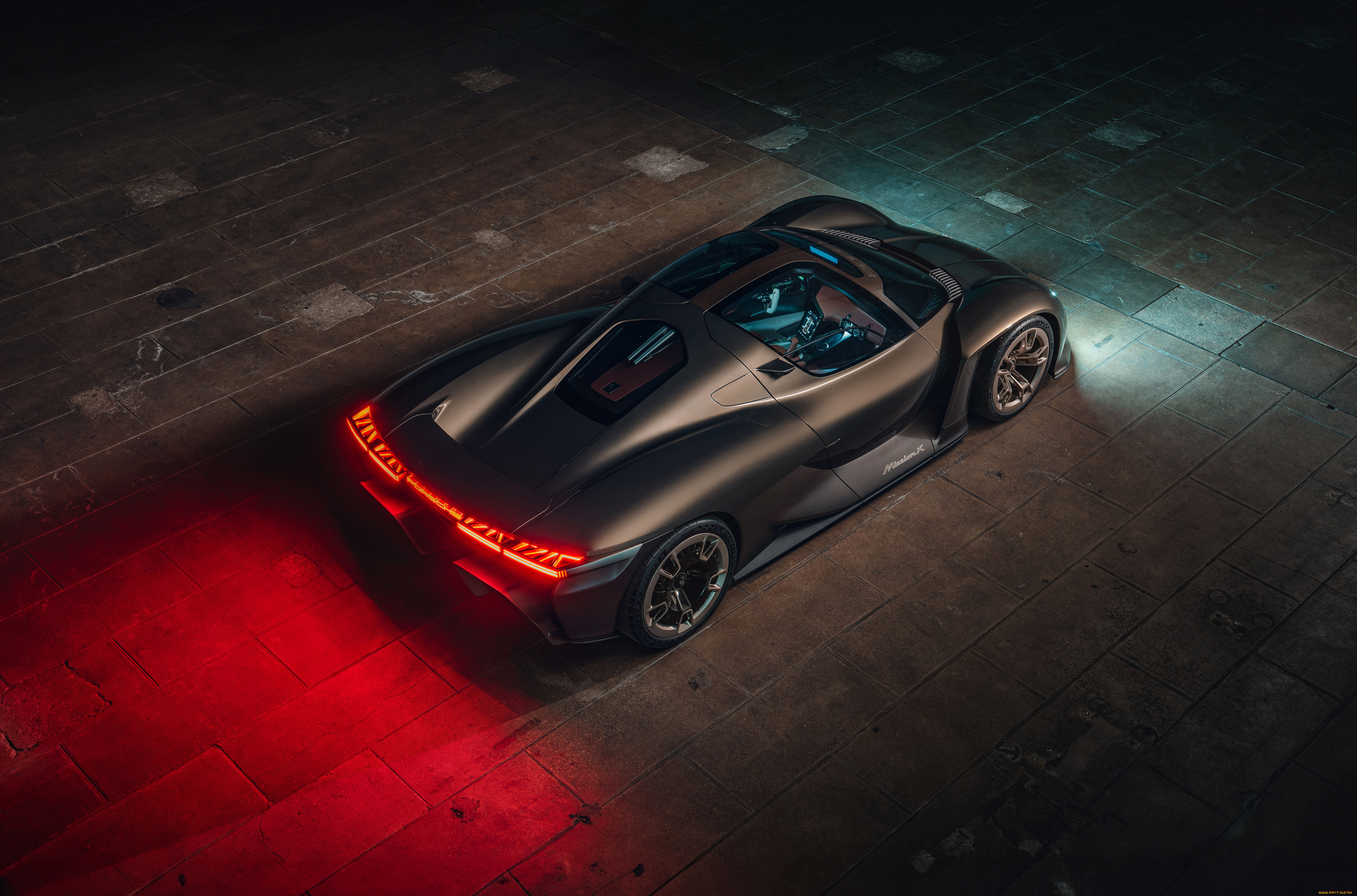 автомобили, porsche, mission, x, прототип, порше, спортивный, электромобиль