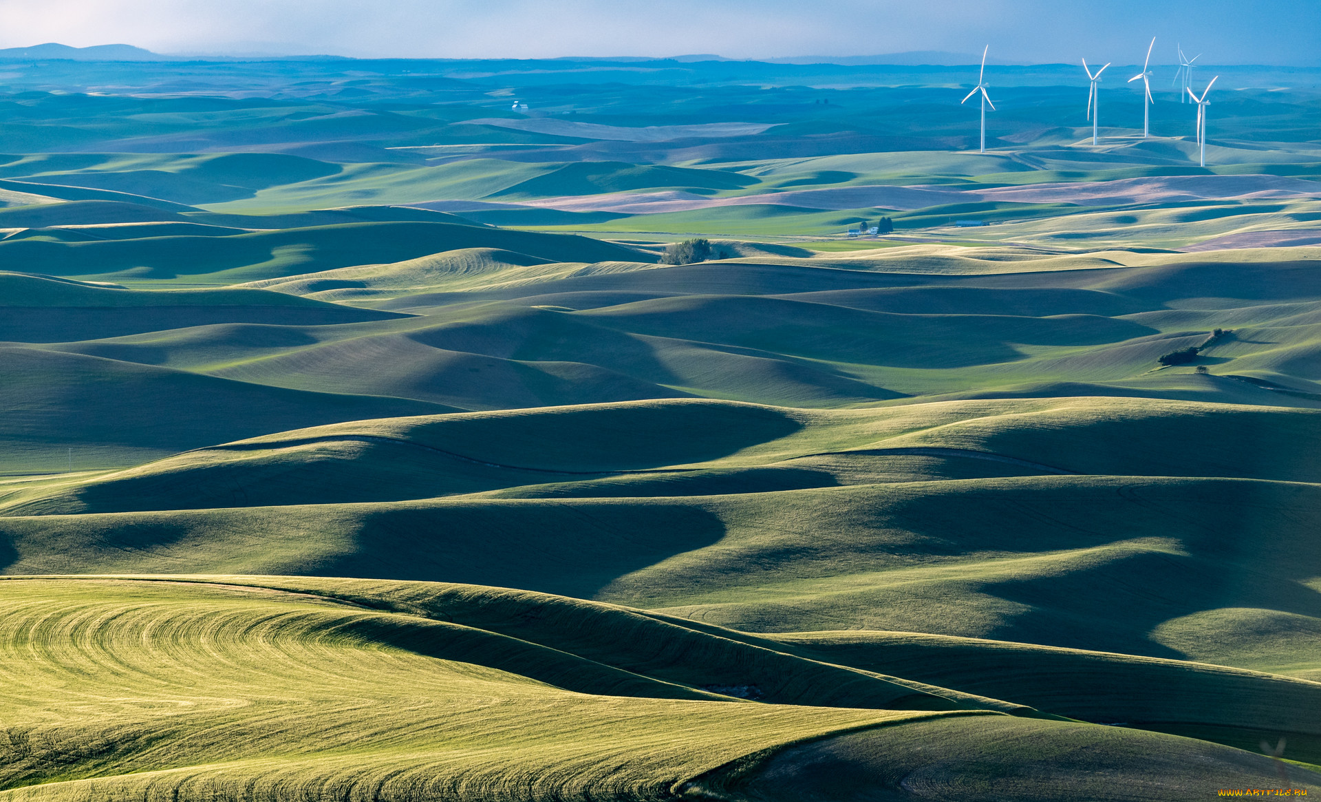 разное, ветрогенераторы, пейзаж
