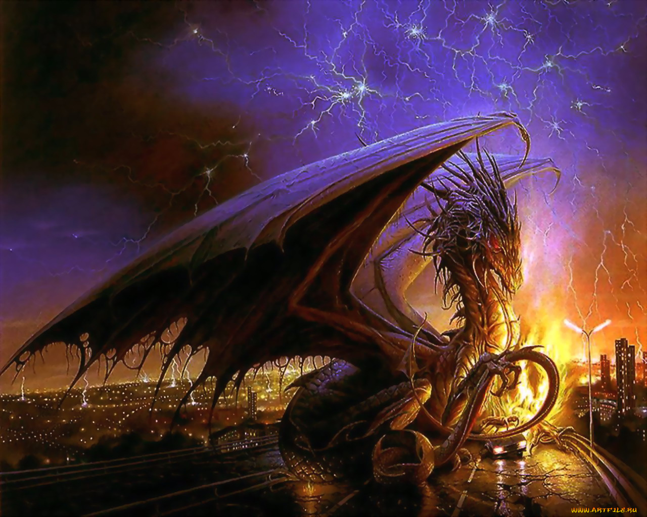 фэнтези, драконы