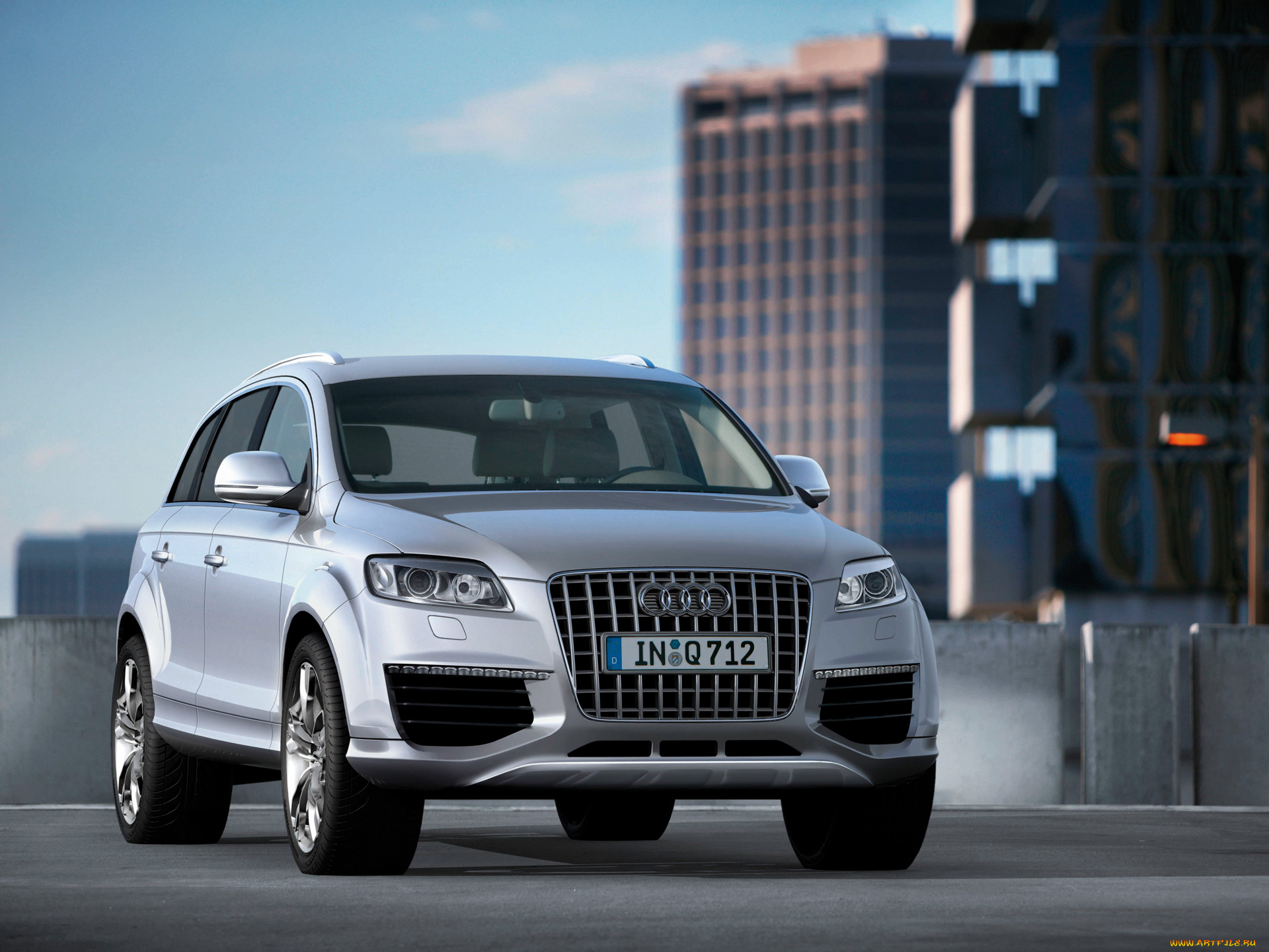 audi, q7, v12, tdi, 2007, автомобили