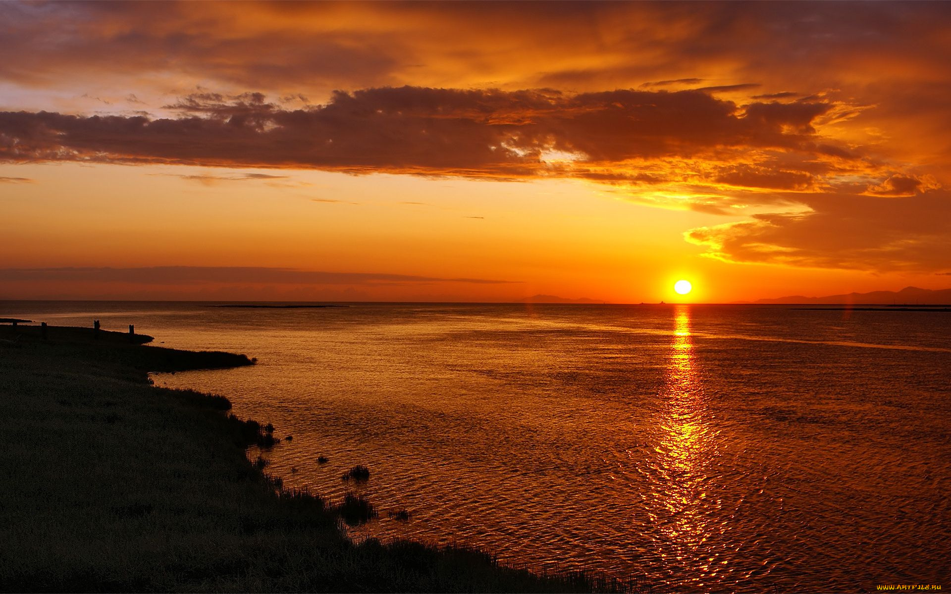 природа, восходы, закаты