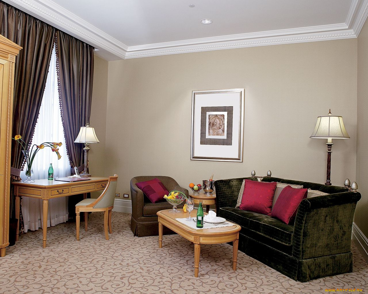 интерьер, гостиная