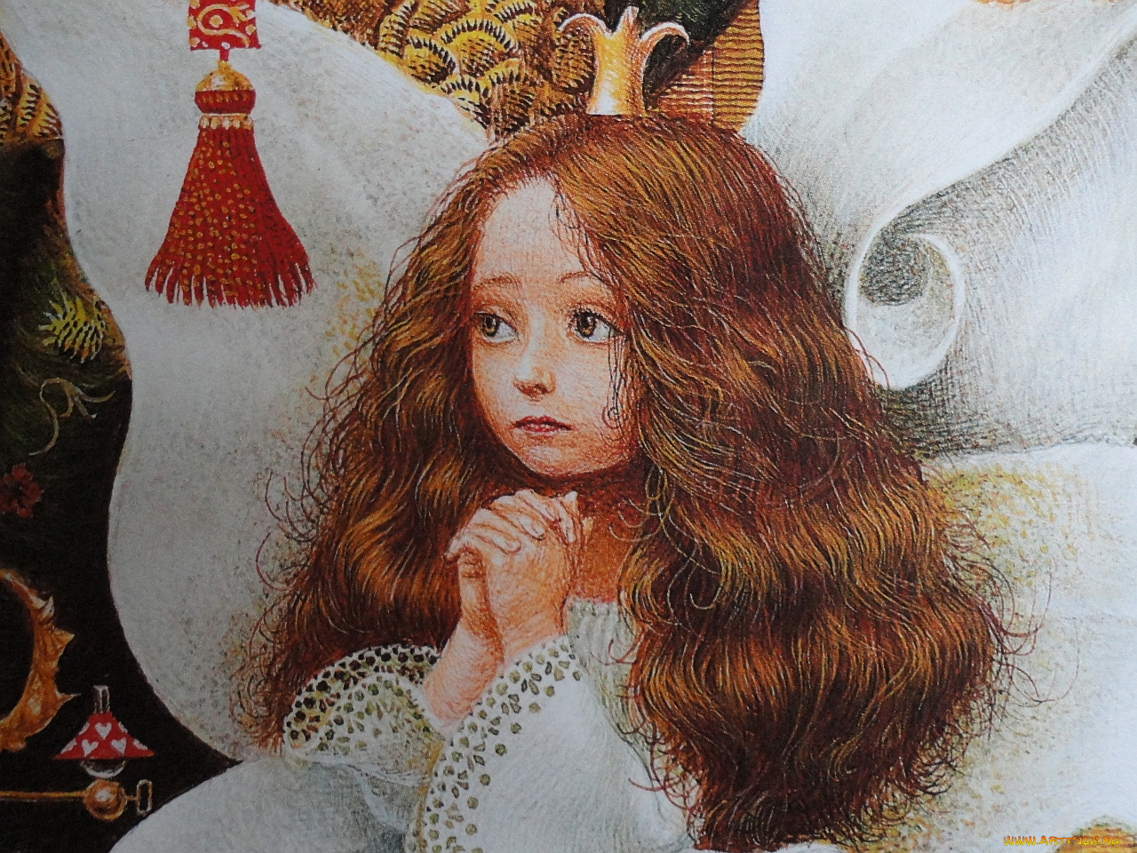 владислав, ерко, иллюстрации, снежной, королеве, рисованные