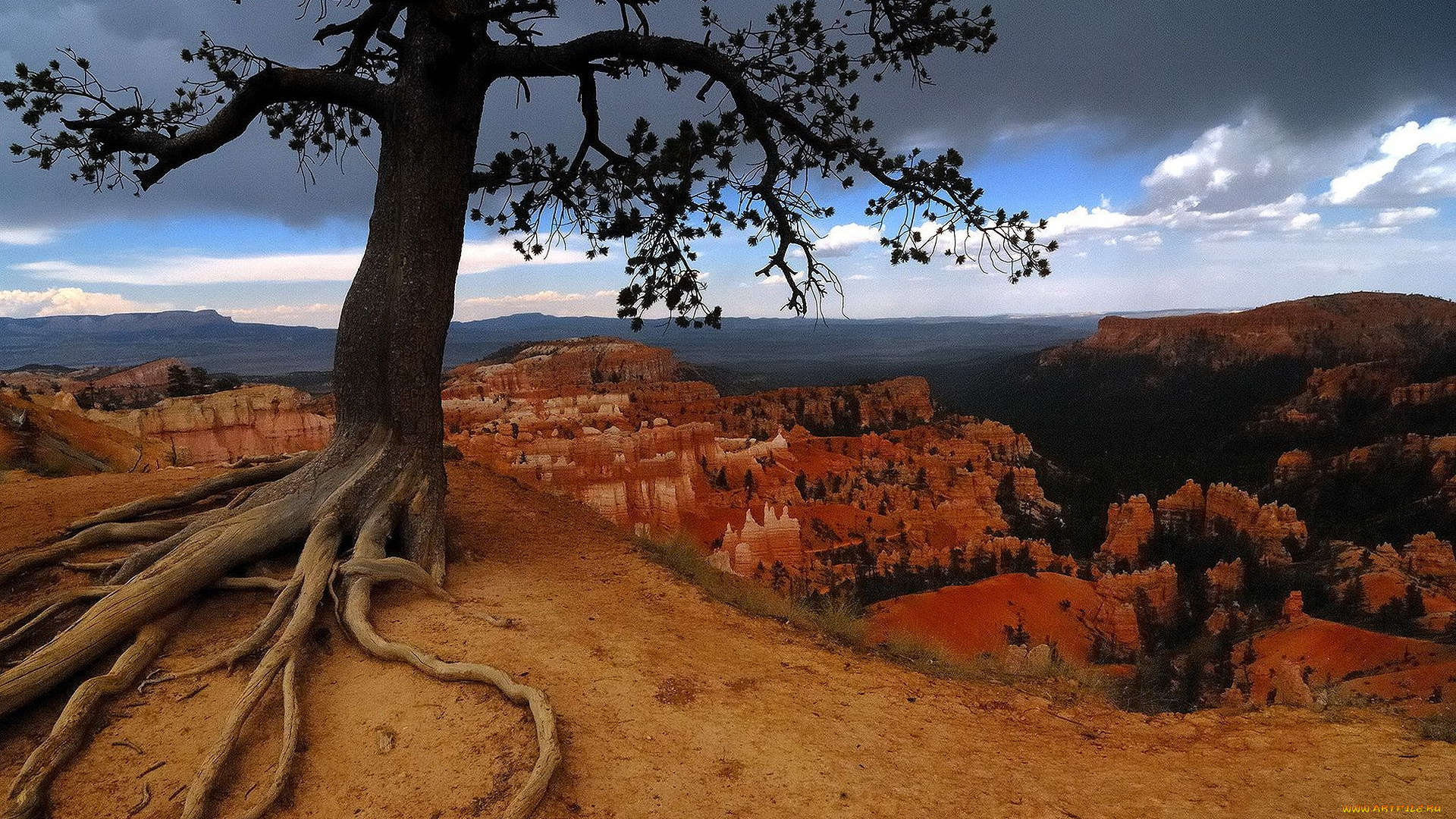 bryce, canyon, utah, природа, горы