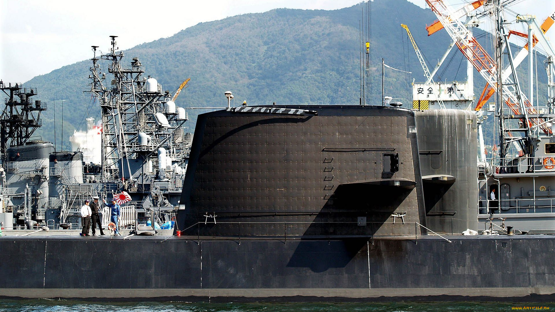 корабли, порты, причалы