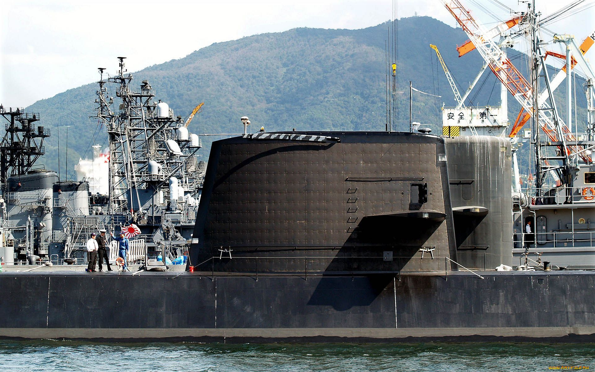 корабли, порты, причалы