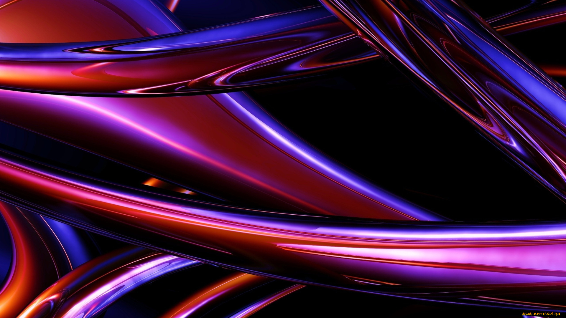 3д, графика, abstract, абстракции, блеск, металлический, metal, потоки