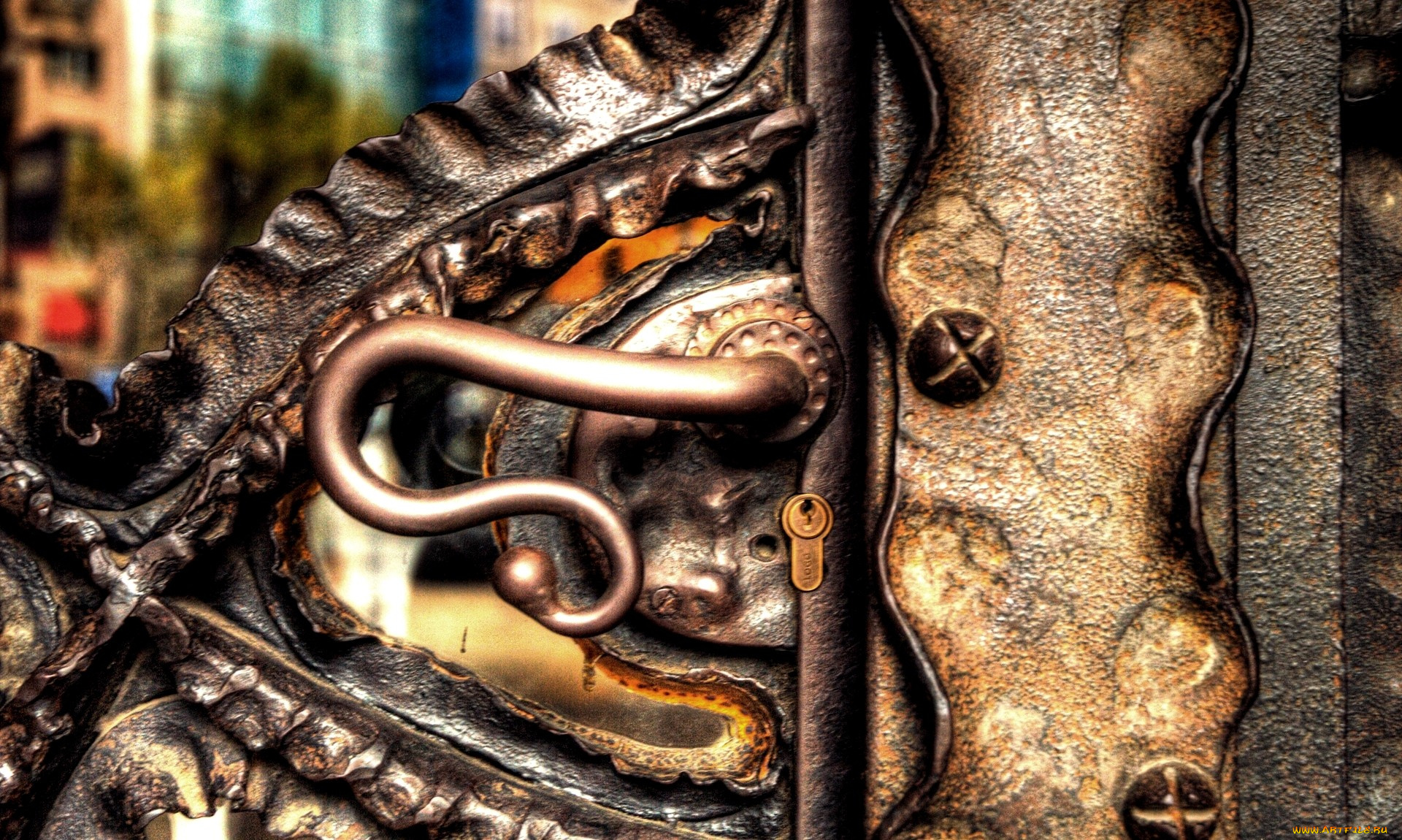 разное, ключи, замки, дверные, ручки, замок, ковка