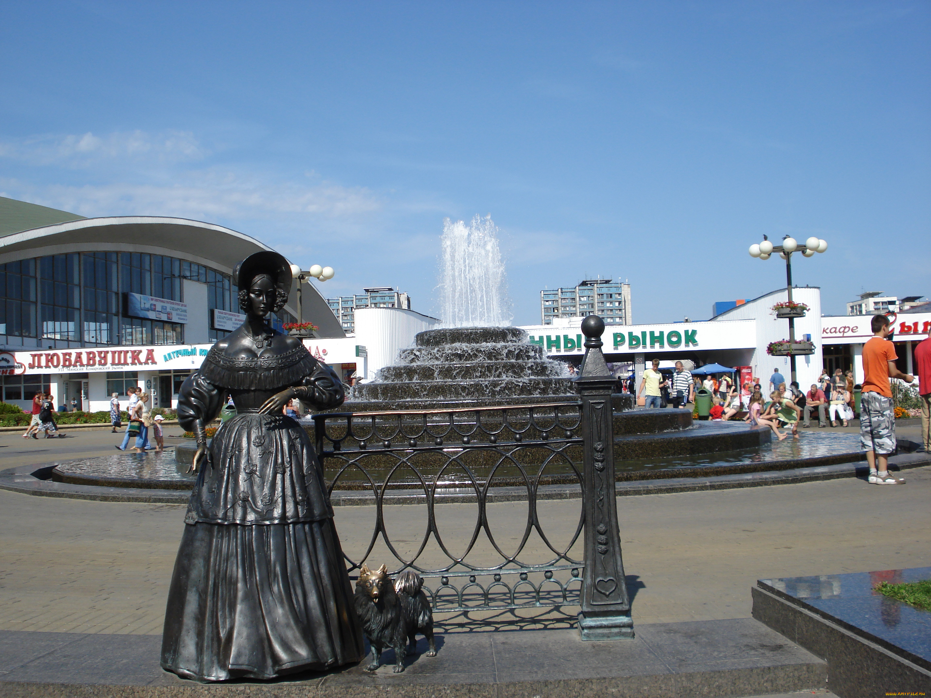 города, минск, беларусь, комаровский, рынок