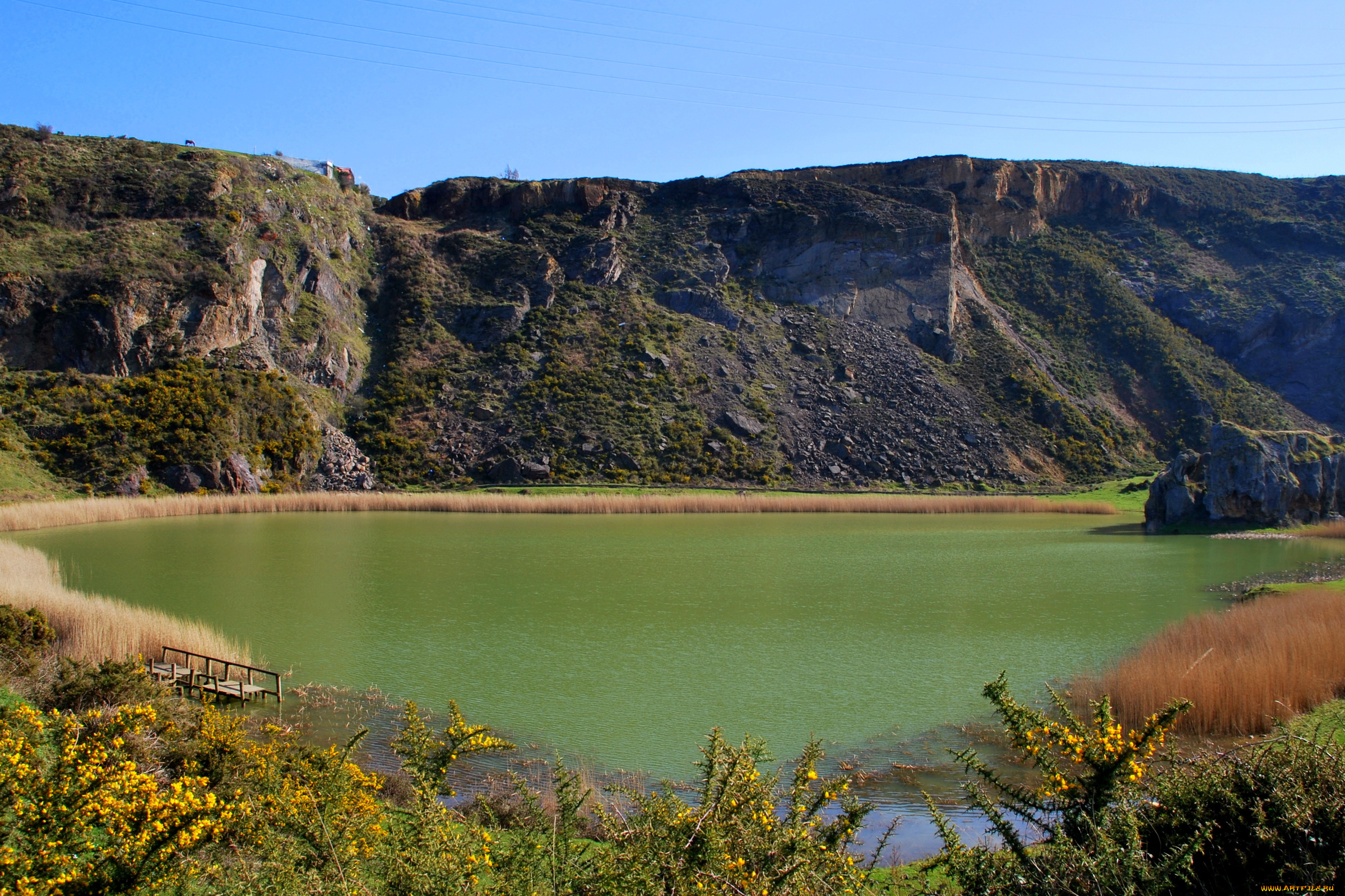 испания, валье, де, трапага, природа, реки, озера, озеро