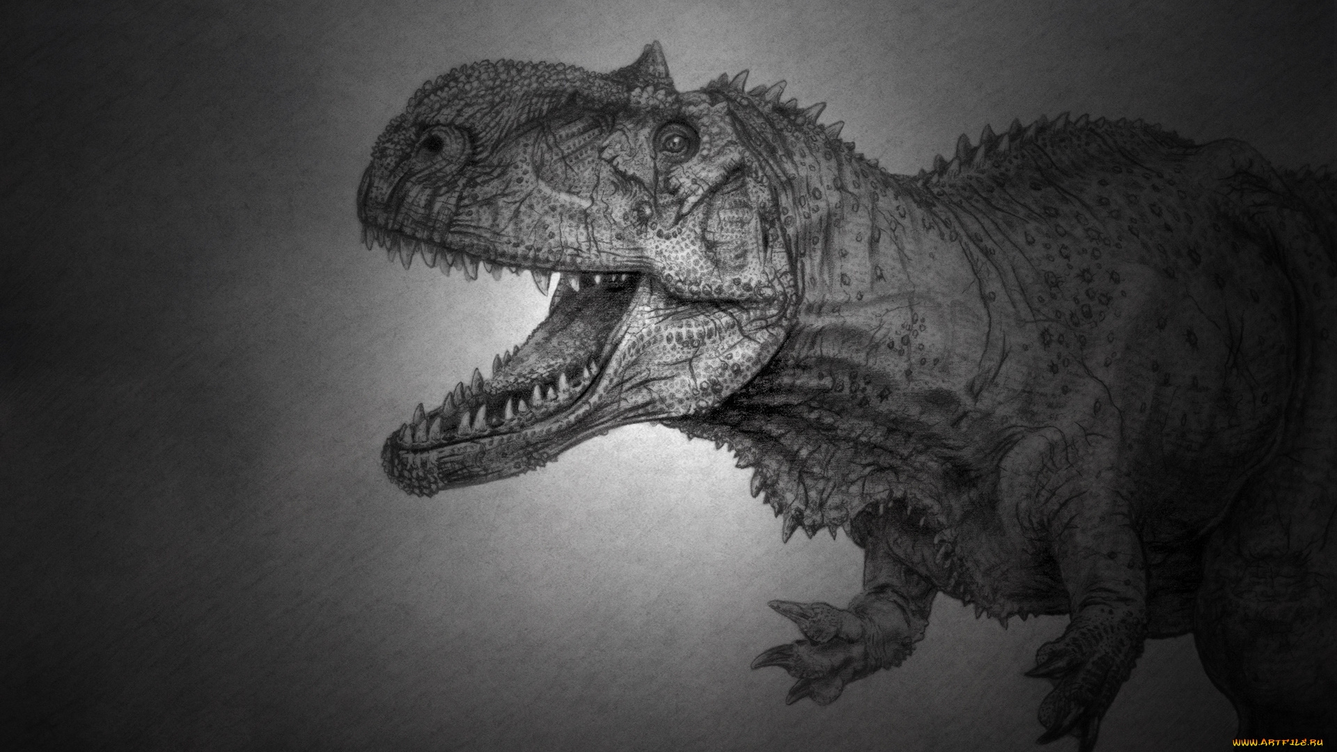 динозавр, рисованные, животные, , доисторические, хищник, dinosaur