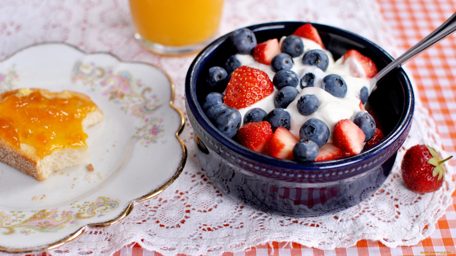 еда, фрукты, , ягоды, голубика, клубника