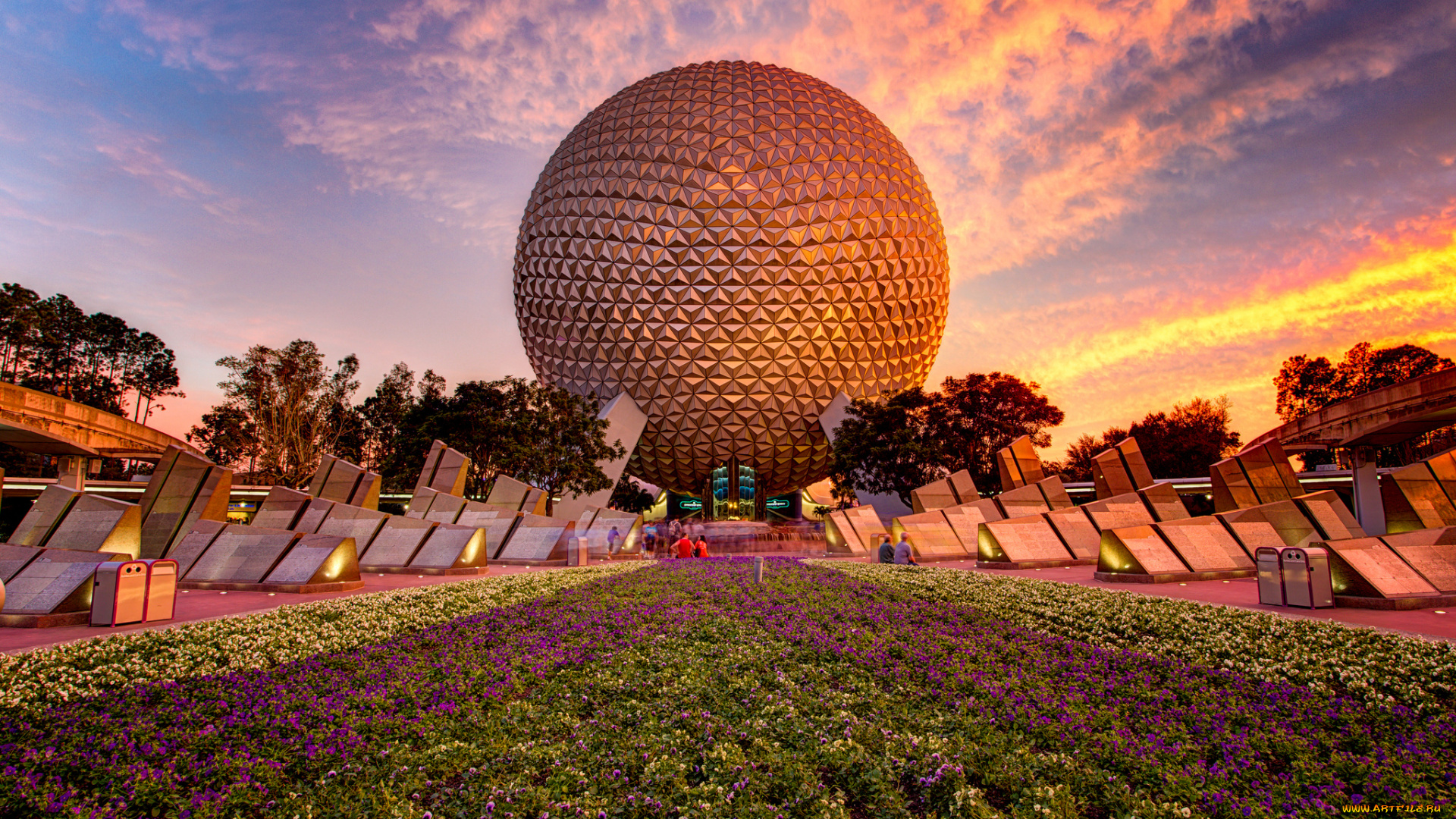 epcot, center, города, диснейленд, центр, тематический