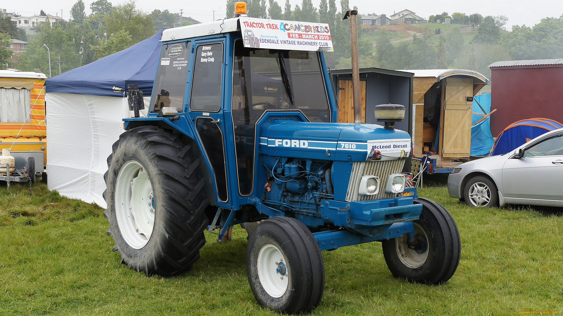 ford, 7610, tractor, техника, тракторы, трактор, колесный
