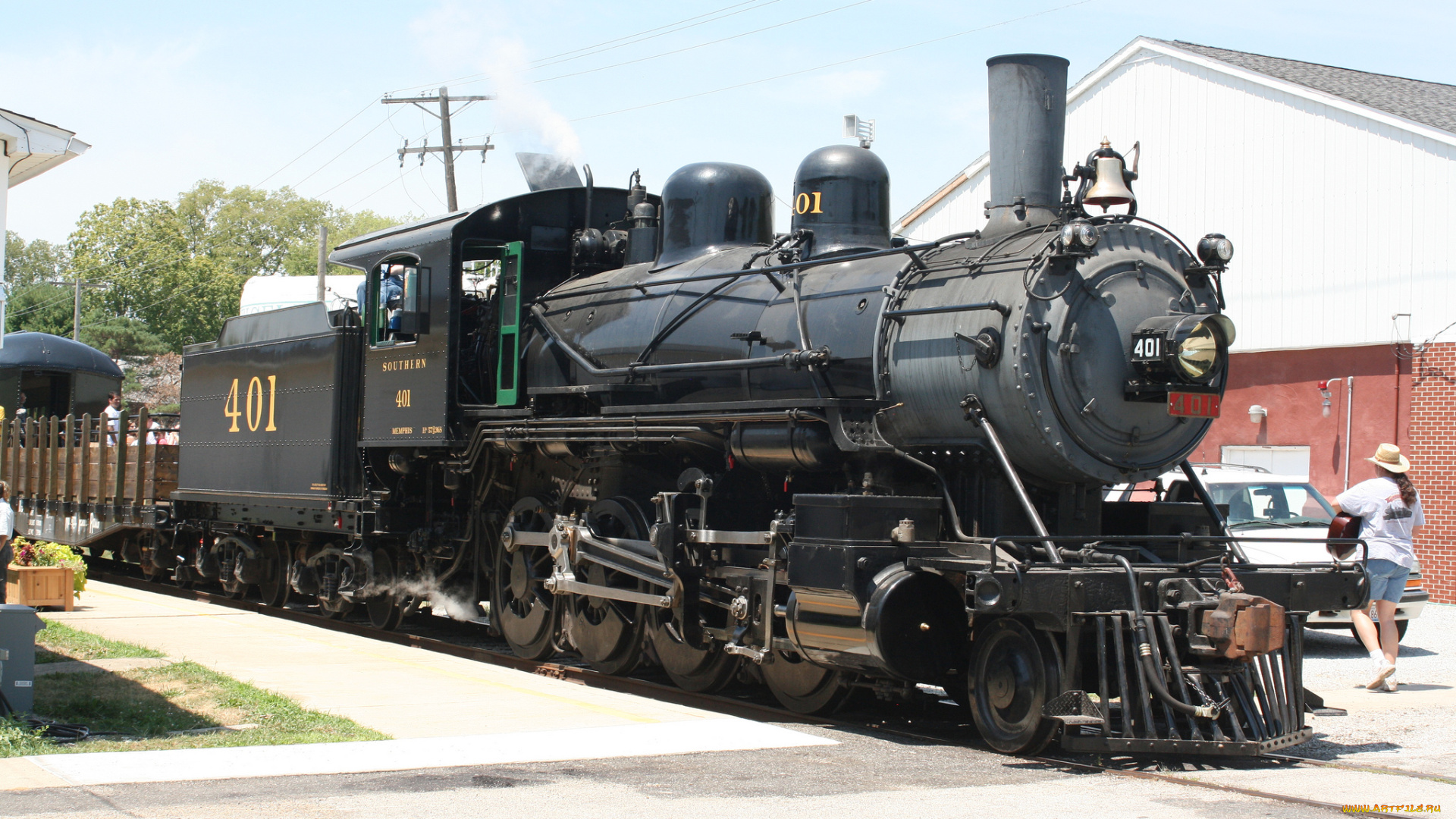 техника, паровозы, паровоз, тендер