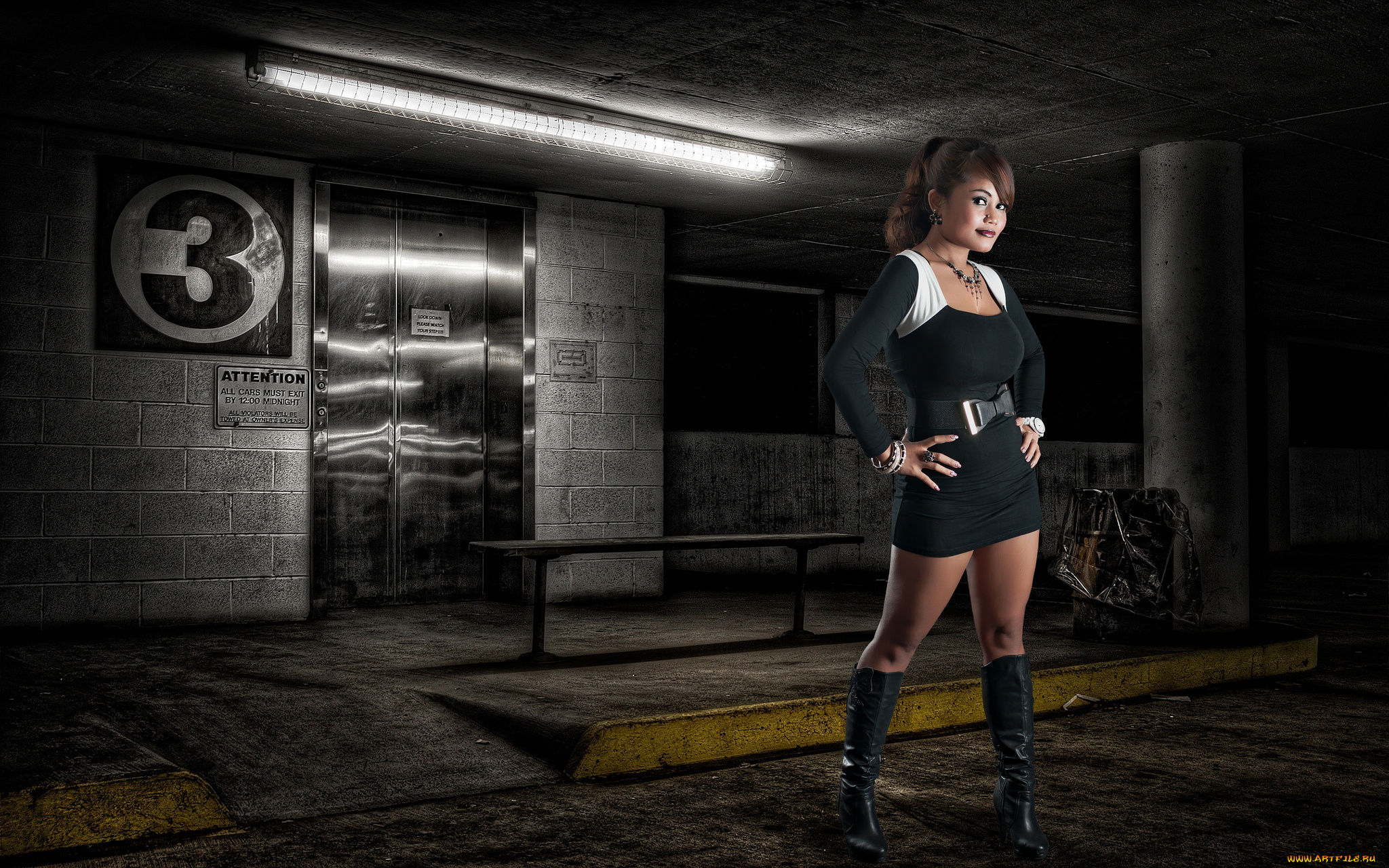 девушки, -unsort, , азиатки, улыбка, девушка