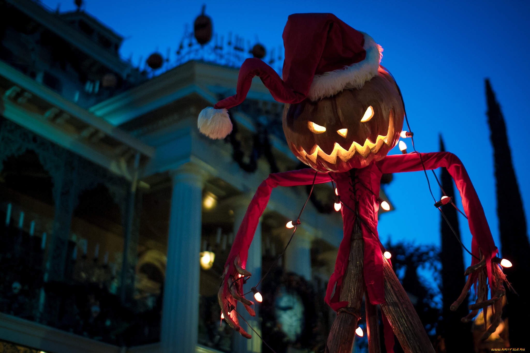 праздничные, хэллоуин, пугало