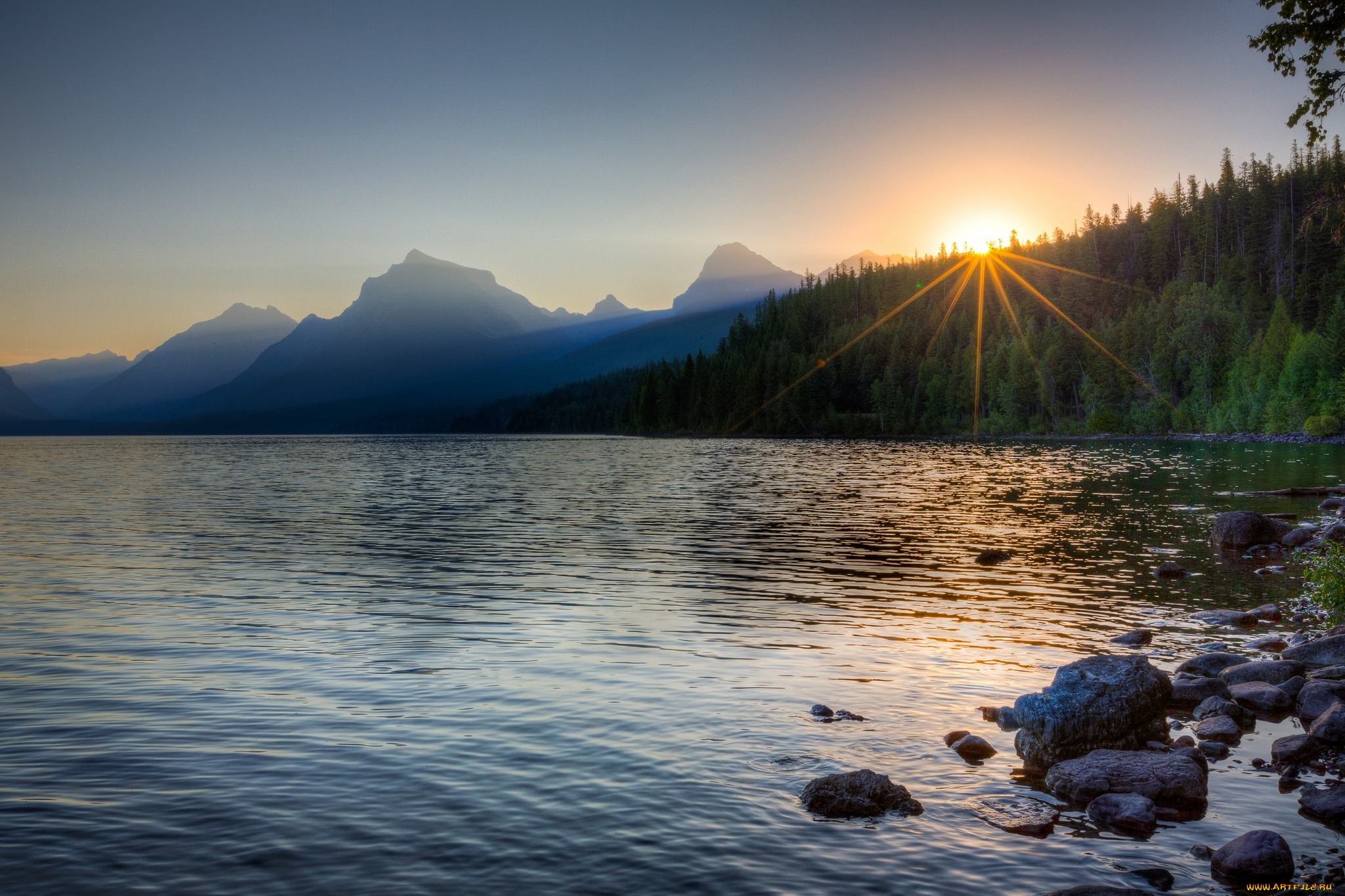 природа, восходы, закаты, утро, солнце