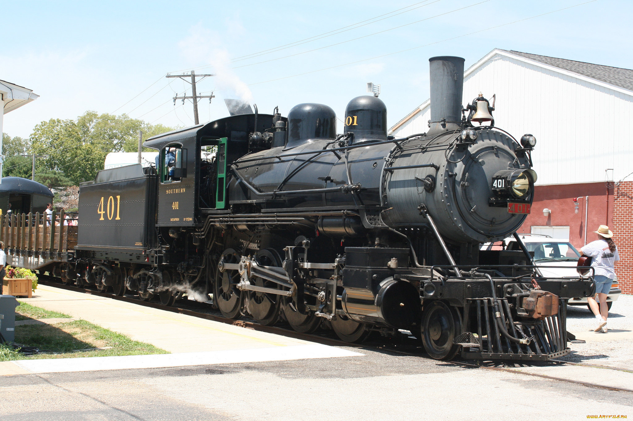 техника, паровозы, паровоз, тендер