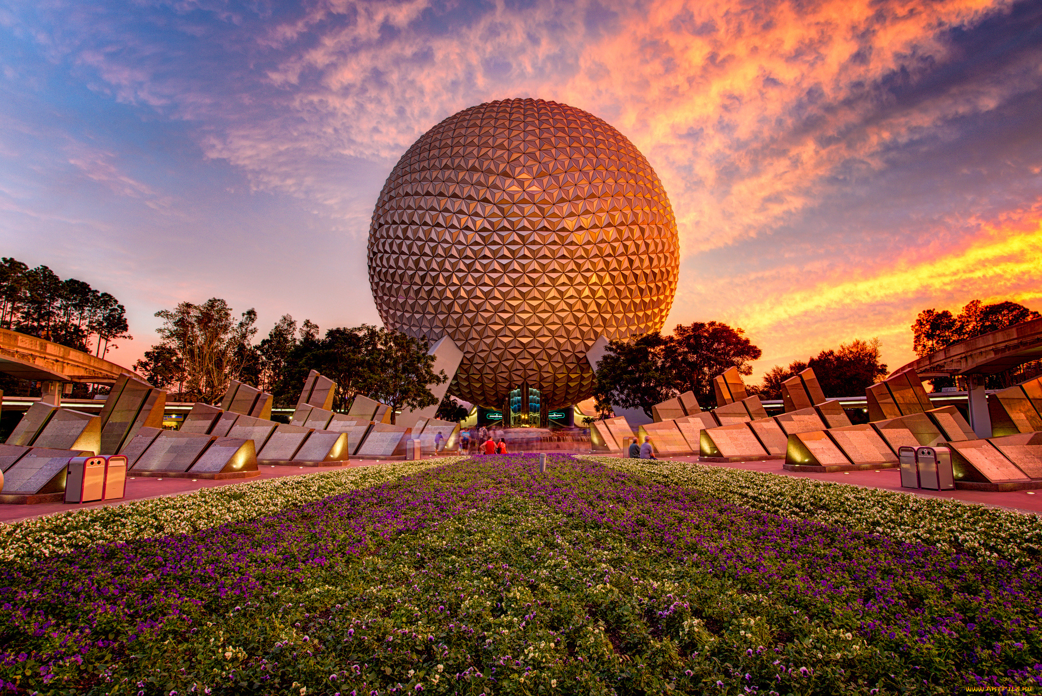 epcot, center, города, диснейленд, центр, тематический