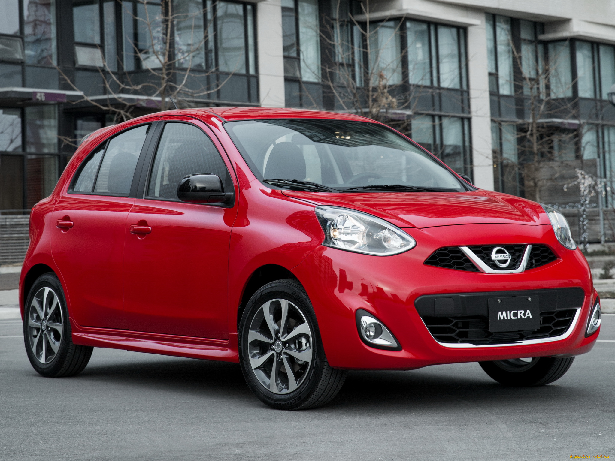 автомобили, nissan, datsun, красный, 2014, k13, ca-spec, micra