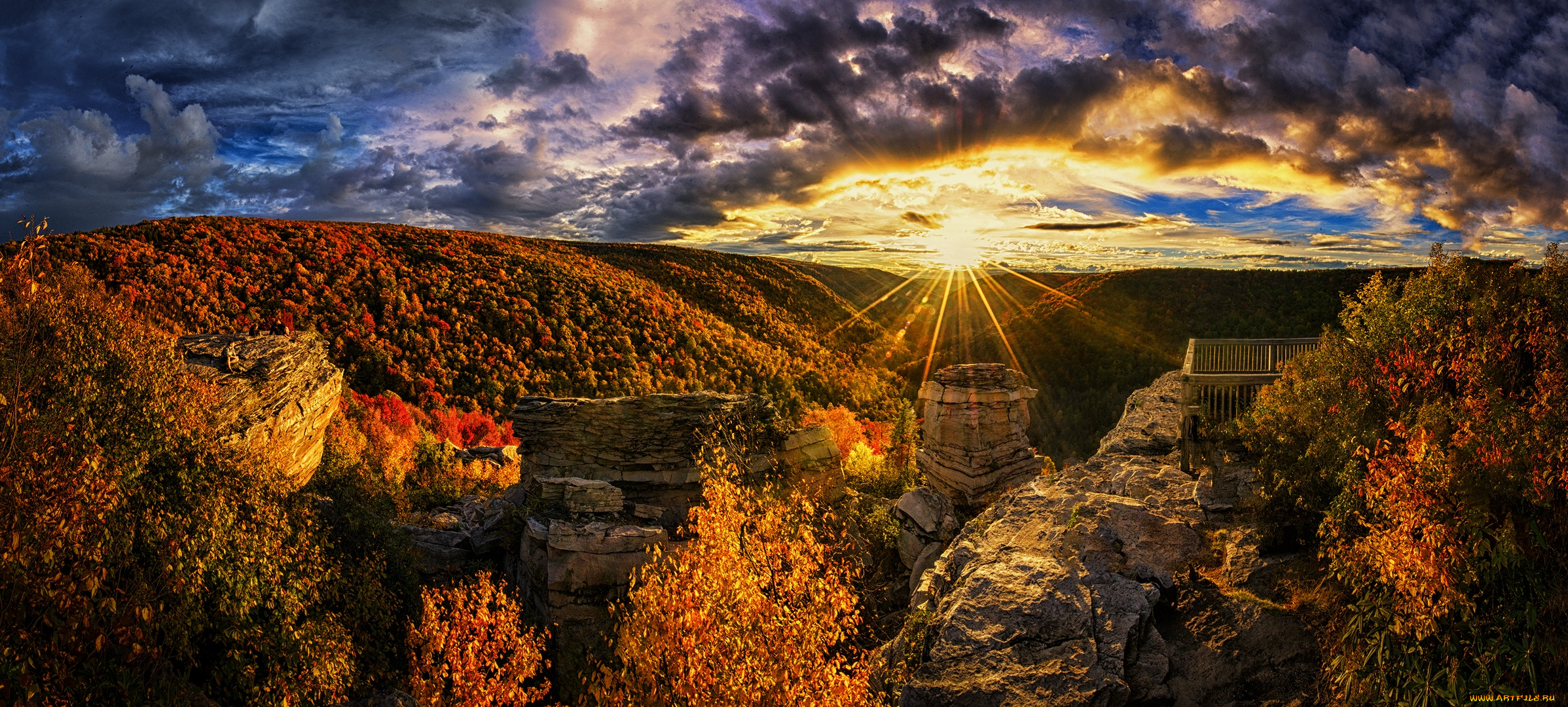 природа, восходы, закаты, панорама, hdr