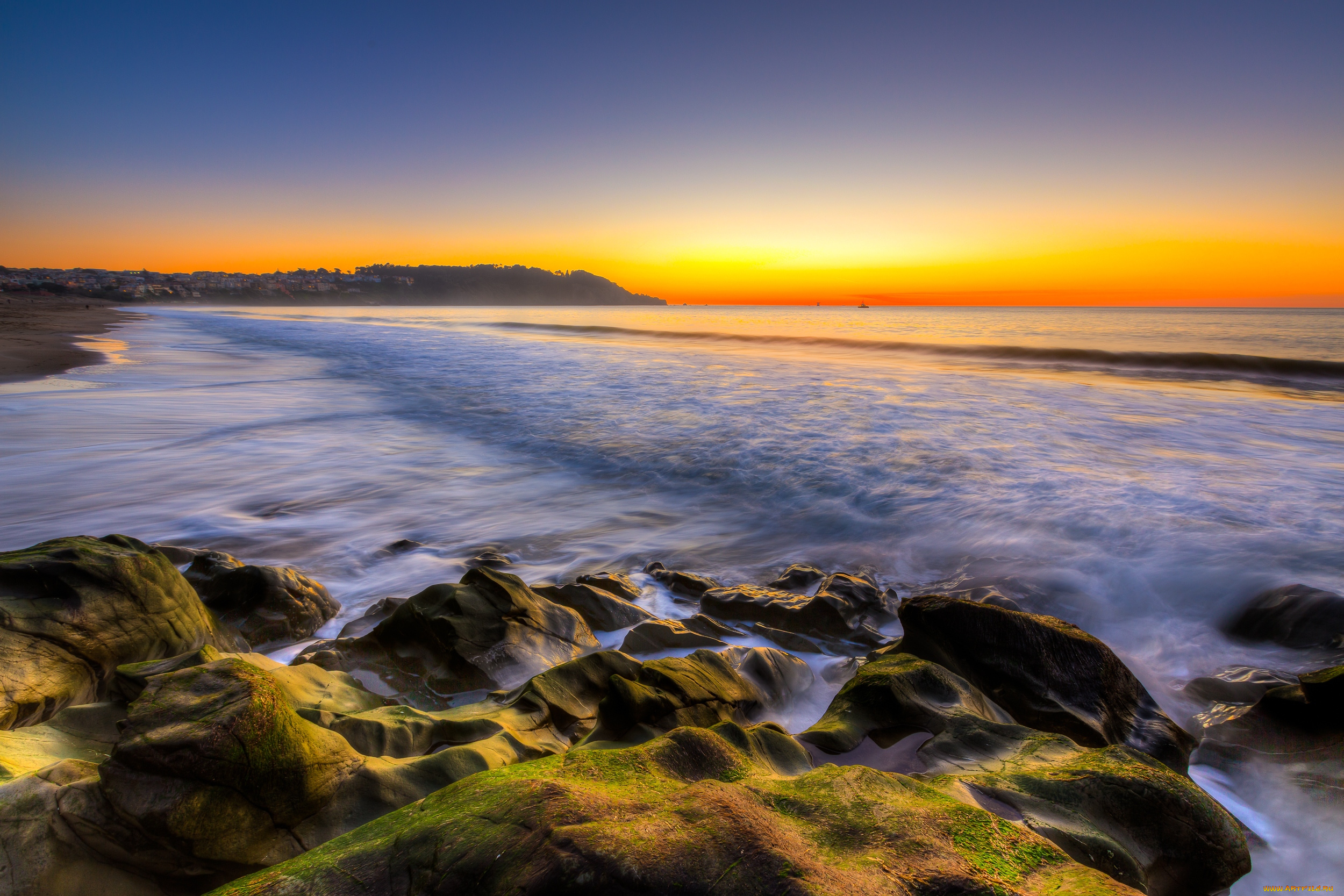 природа, восходы, закаты, сан, франциско