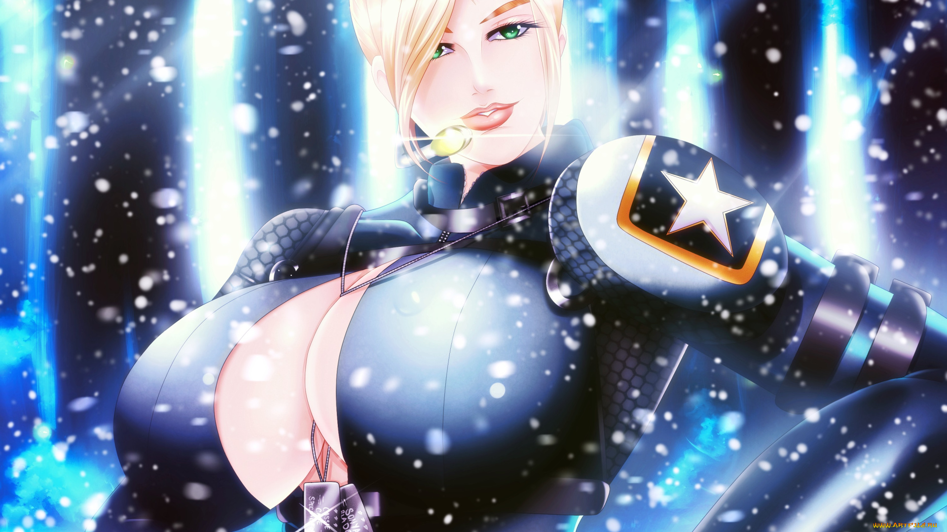 3д, графика, люди, , people, блондинка, фон, взгляд, девушка