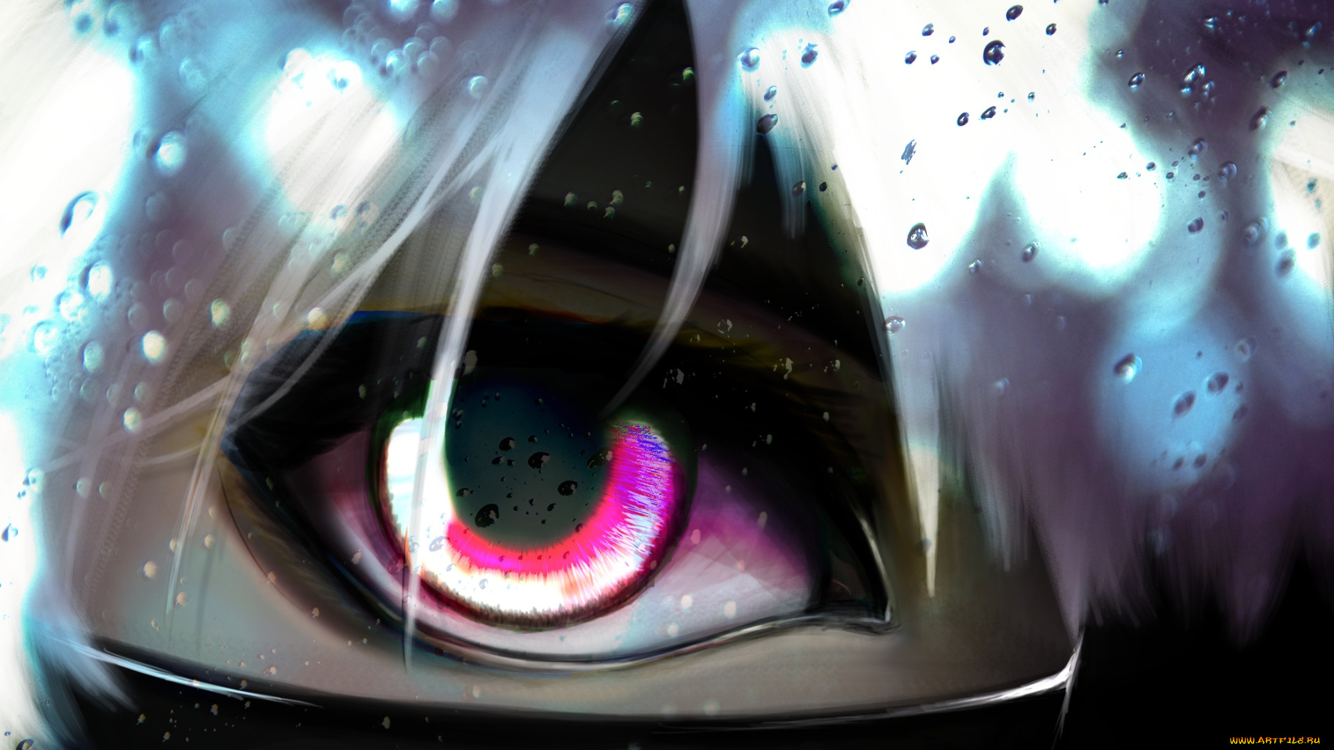 аниме, tokyo, ghoul, глаз, kaneki, ken