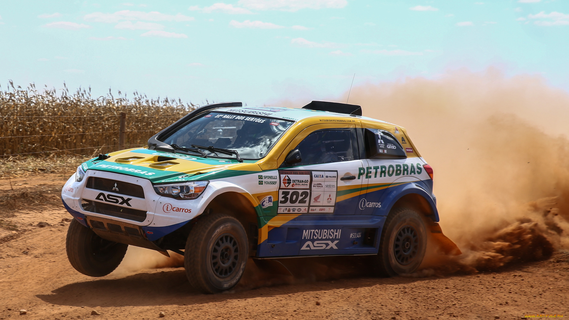 спорт, авторалли, 2014г, racing, mitsubishi, asx