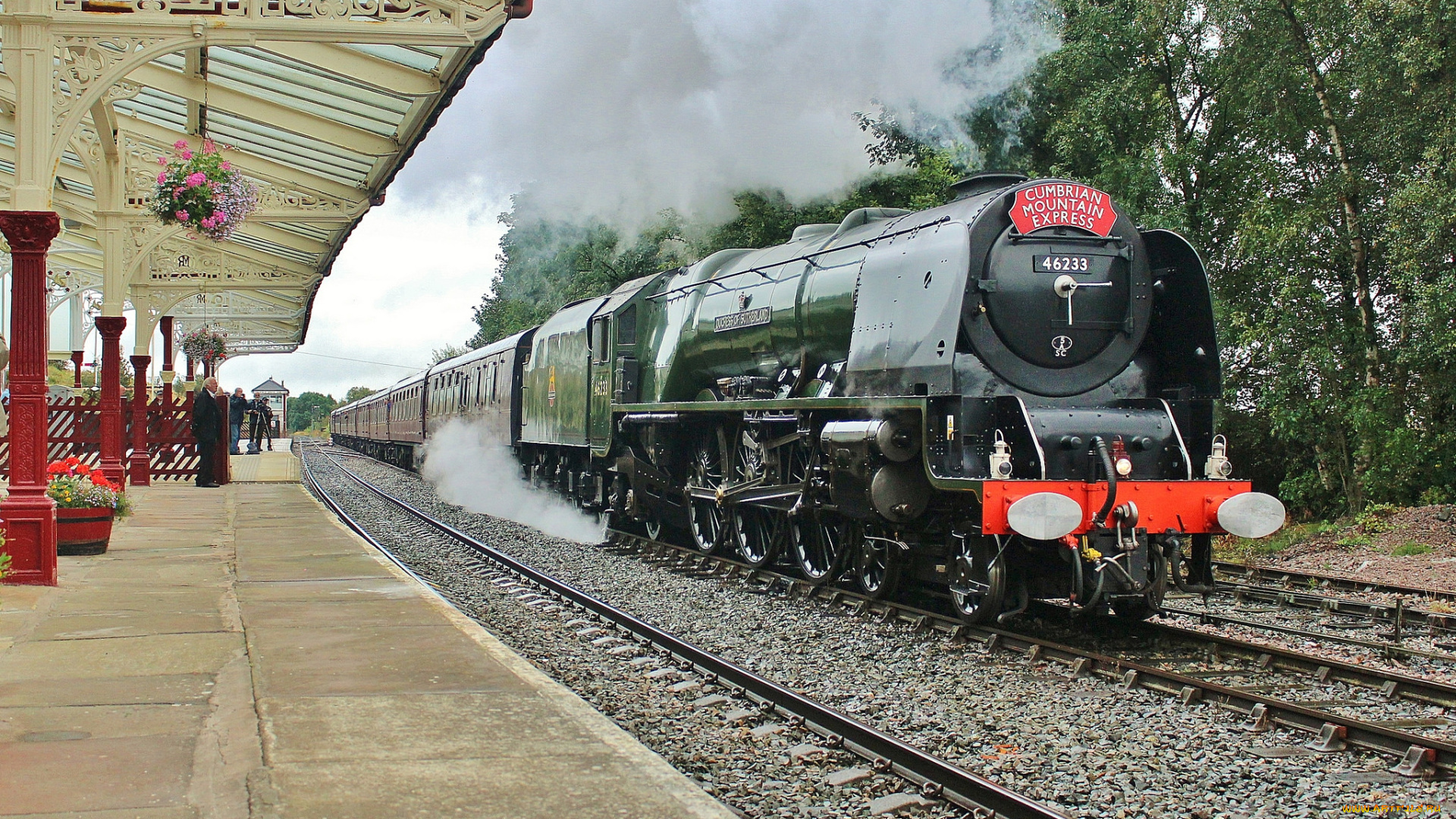 техника, паровозы, паровоз, дорога, железная