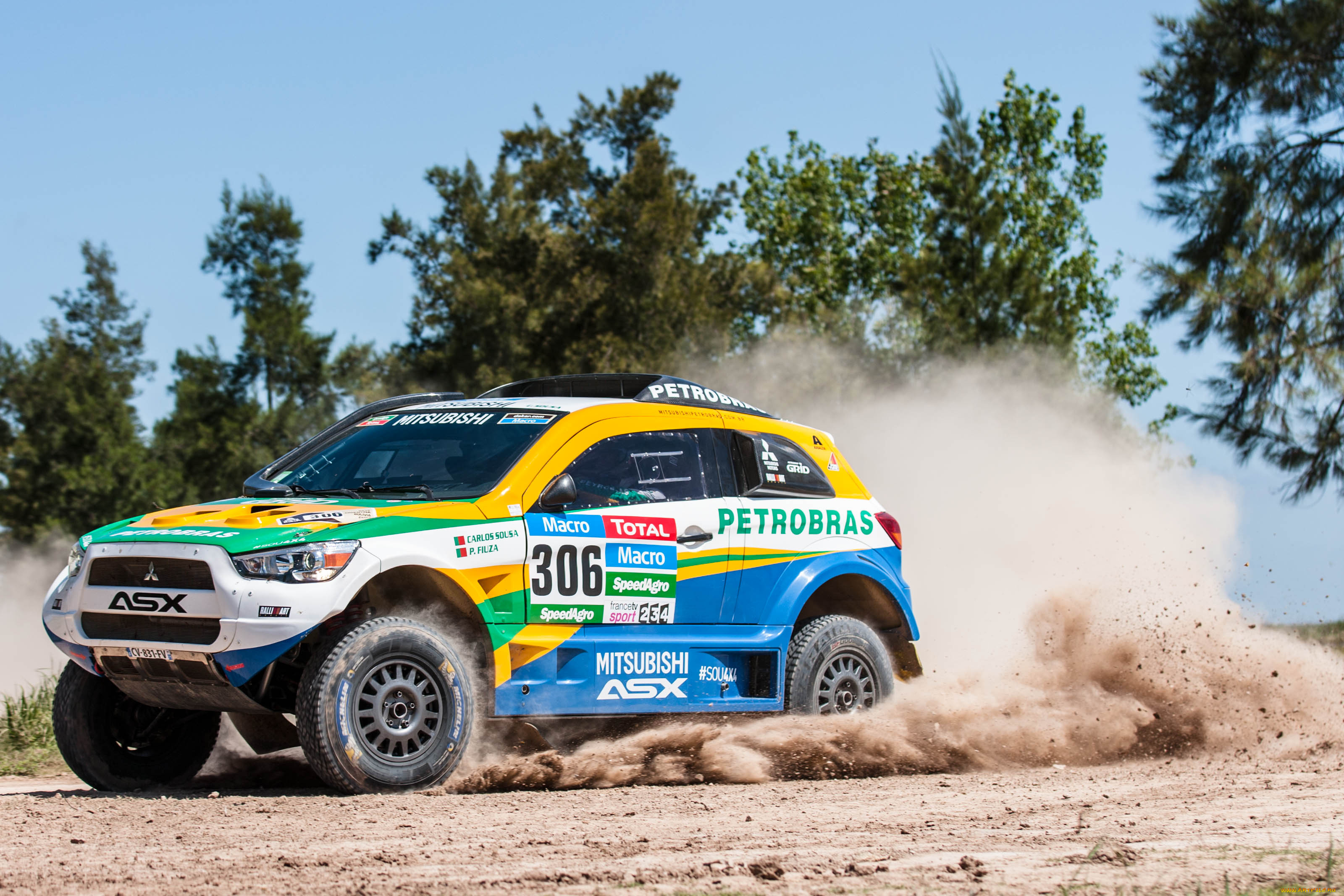 спорт, авторалли, mitsubishi, 2014г, racing, asx