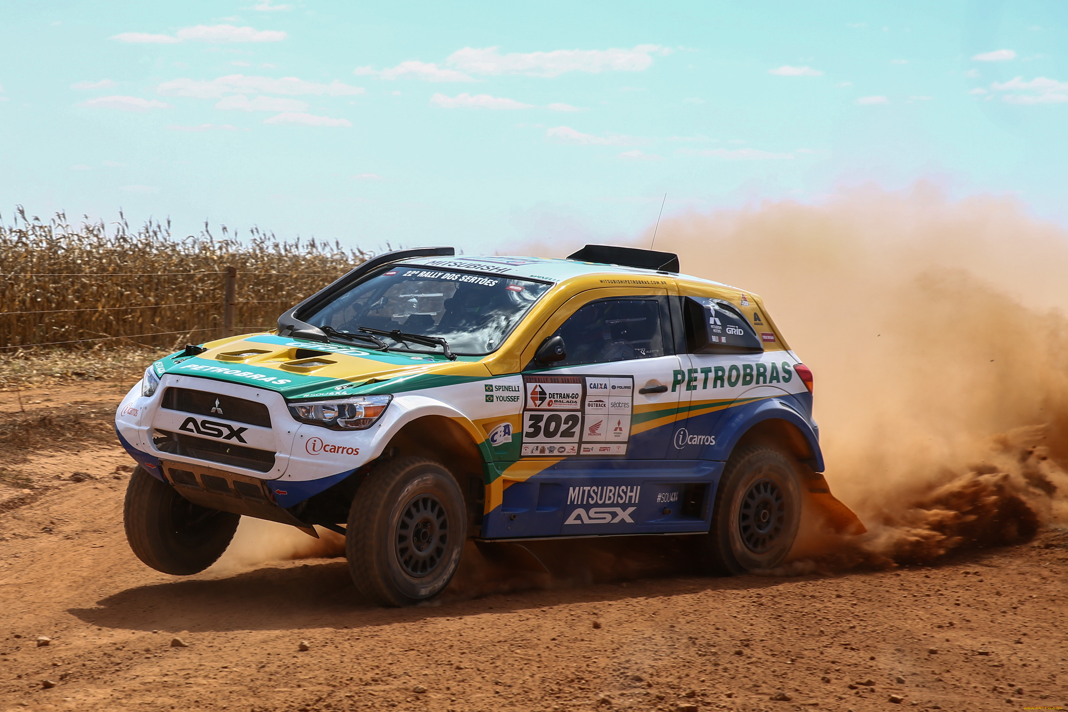 спорт, авторалли, 2014г, racing, mitsubishi, asx