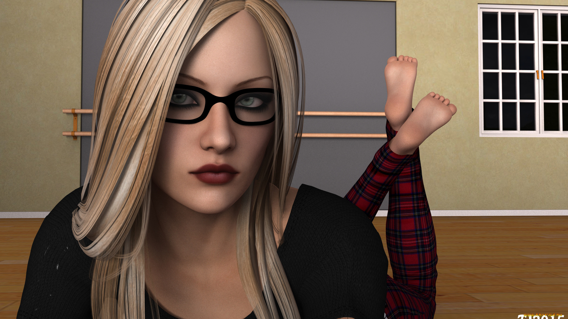 3д, графика, люди, , people, девушка, взгляд, фон