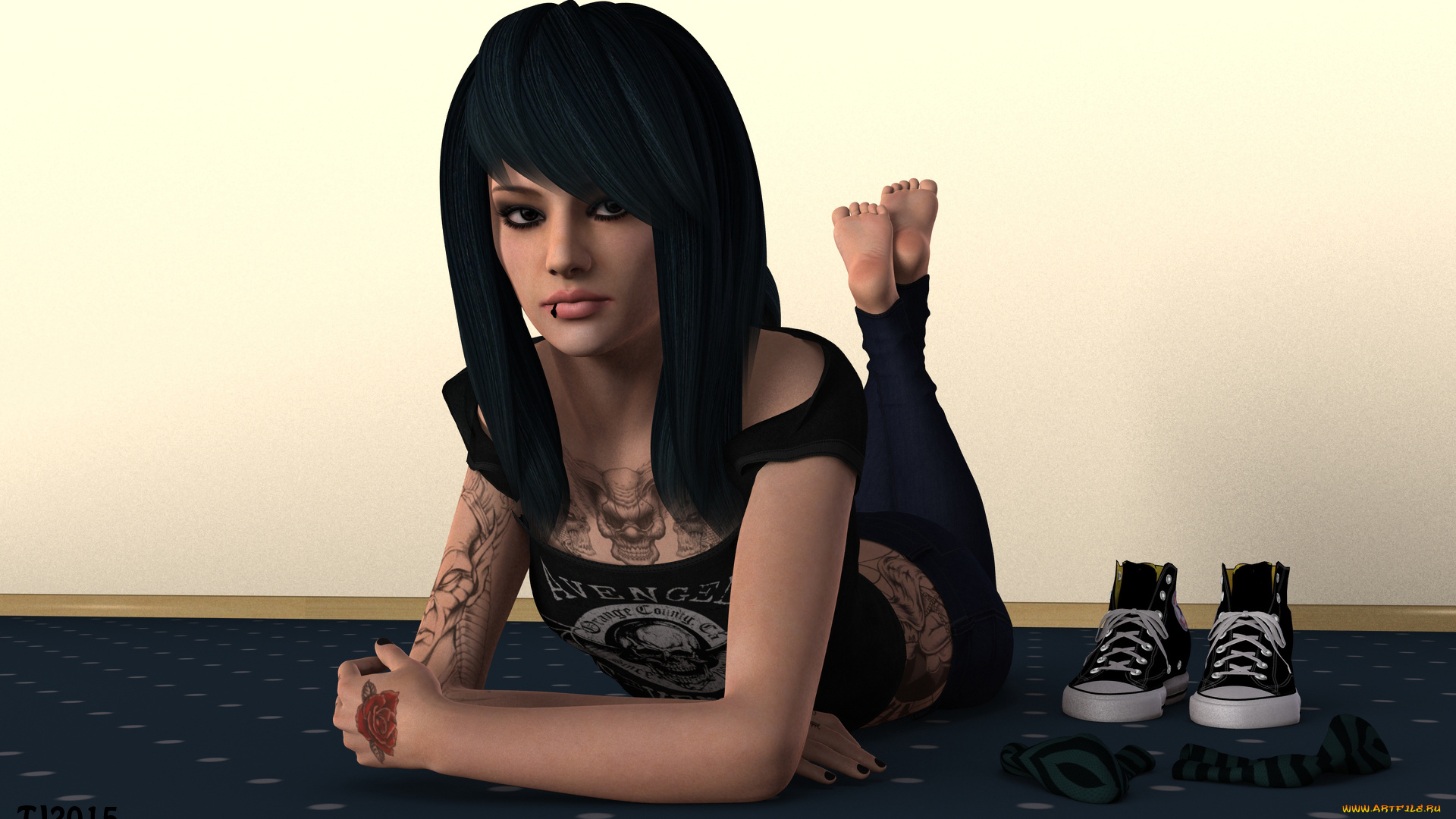 3д, графика, люди, , people, девушка, взгляд, фон