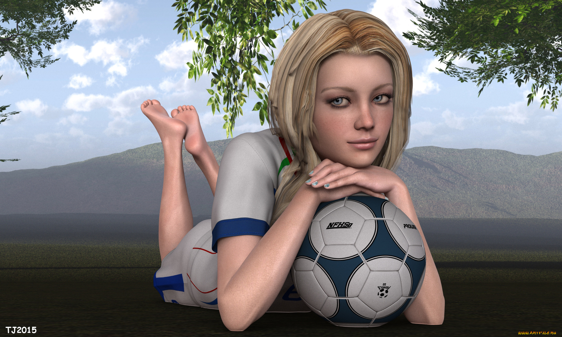 3д, графика, люди, , people, девушка, взгляд, фон